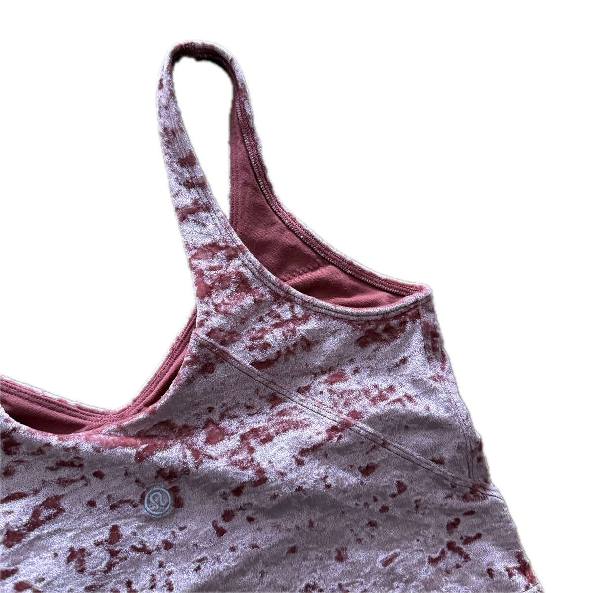 Crop top talla 8 velvet rosa