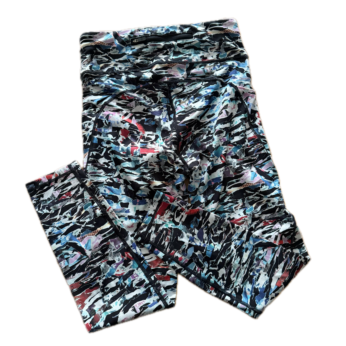 Legging talla 8 estampado azul