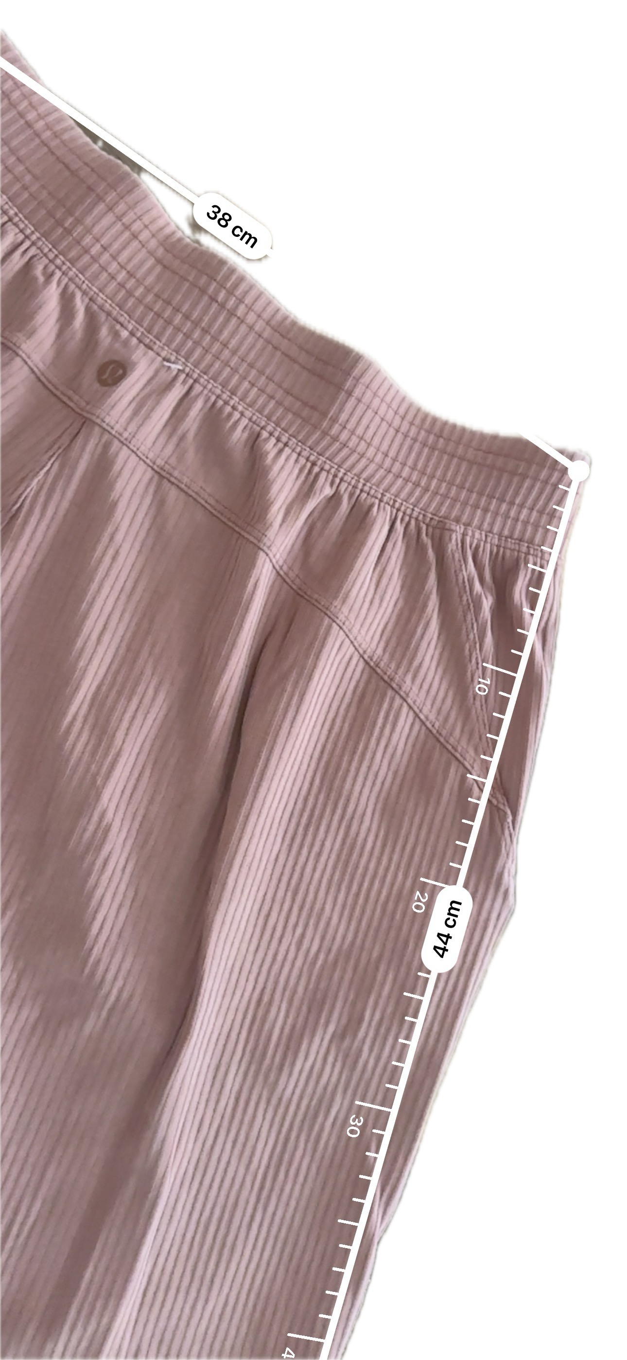 Short Lululemon XL salmón