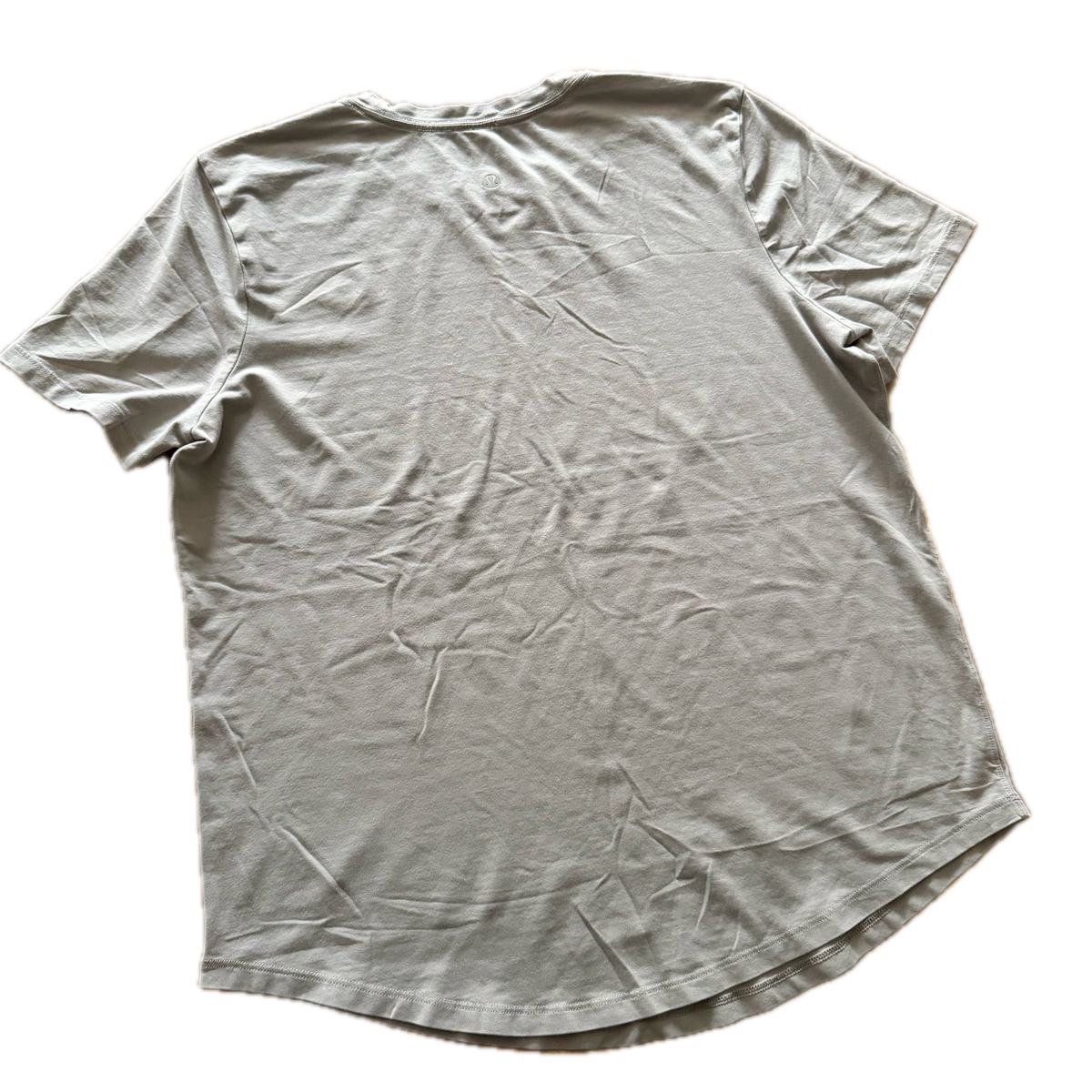 Playera talla 10 gris algodón suave