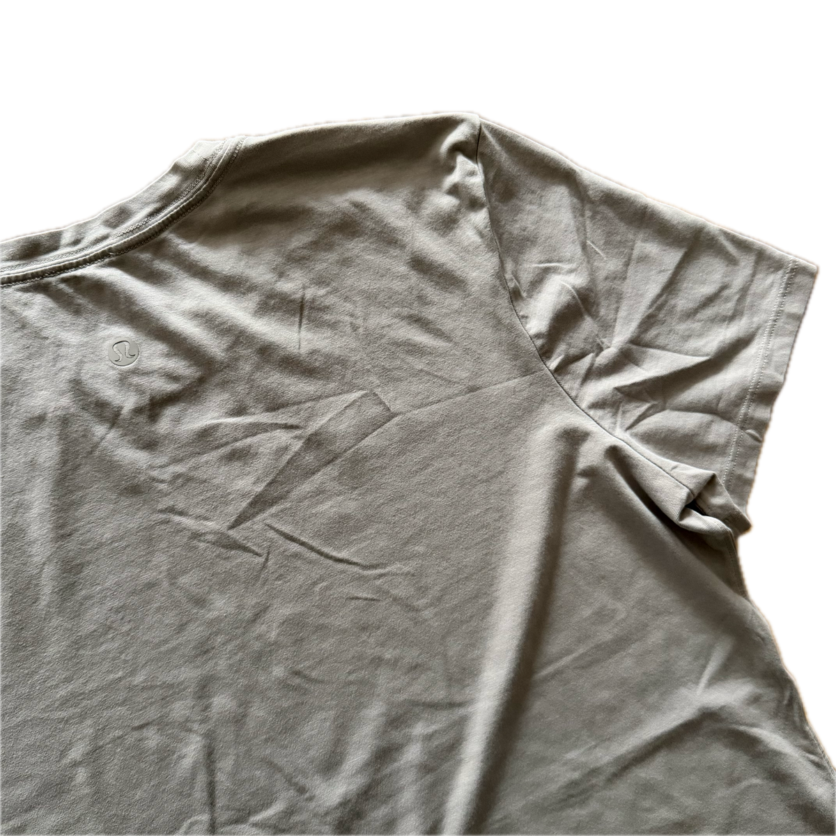 Playera talla 10 gris algodón suave
