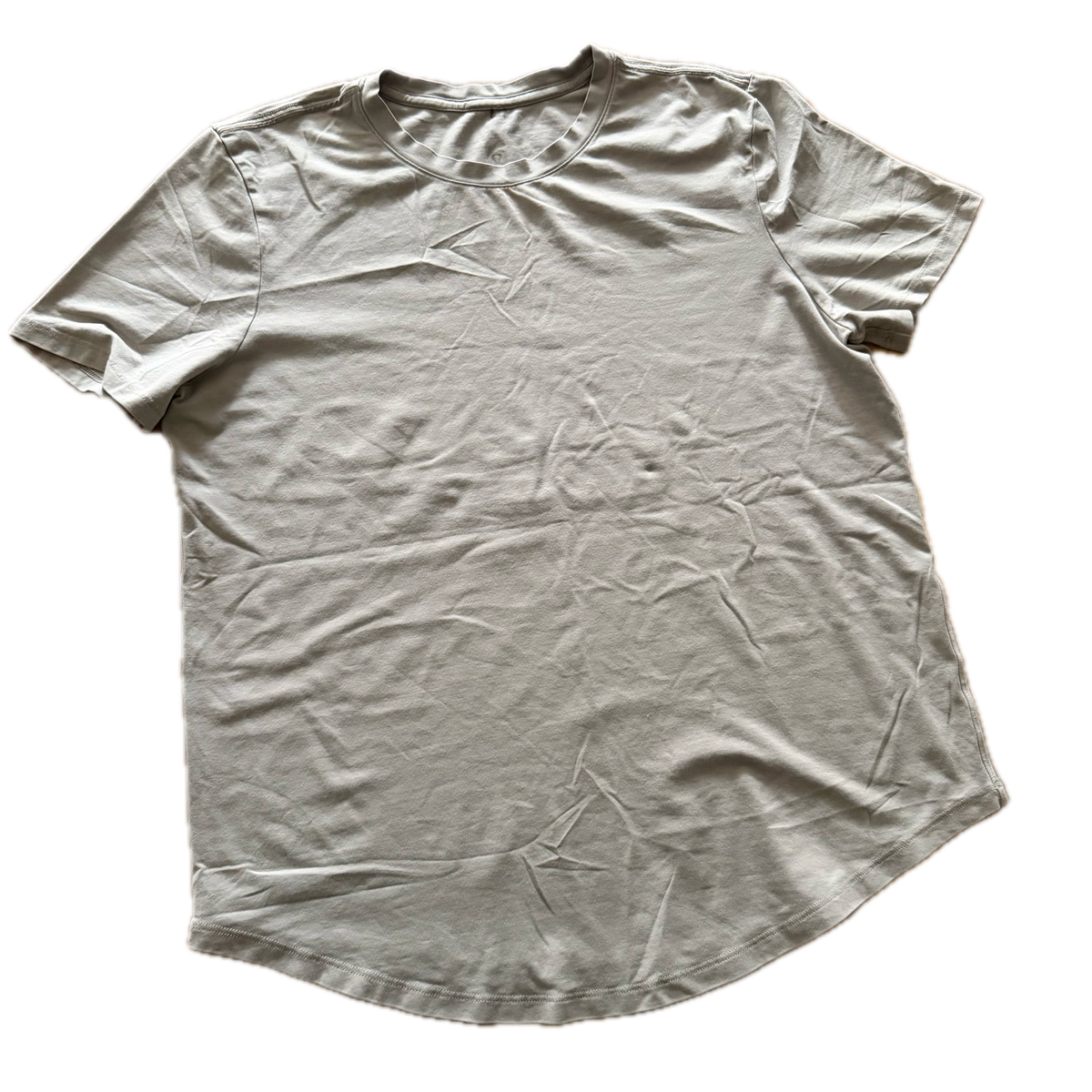 Playera talla 10 gris algodón suave