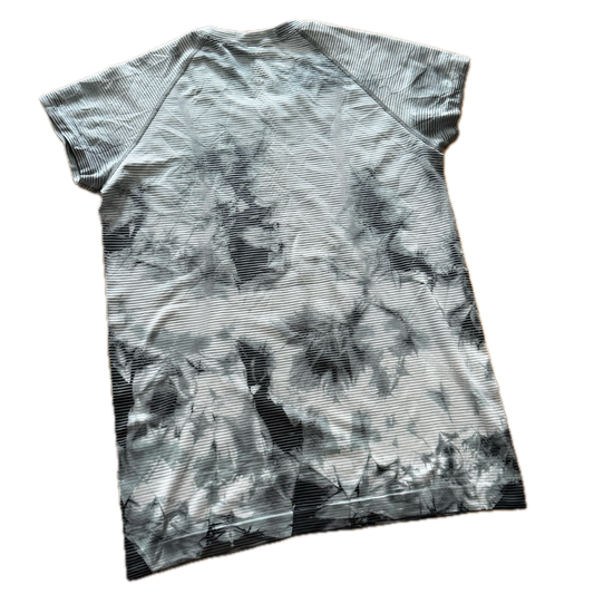 Playera talla 10 tie dye gris