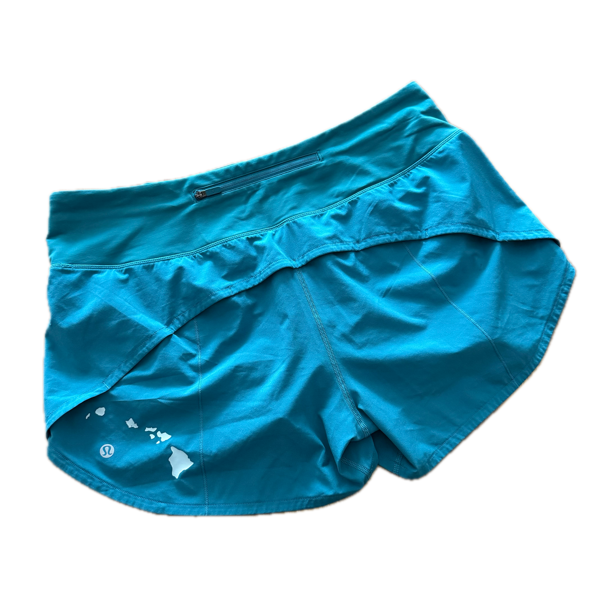 Short talla 10 azul "islas Hawaii"