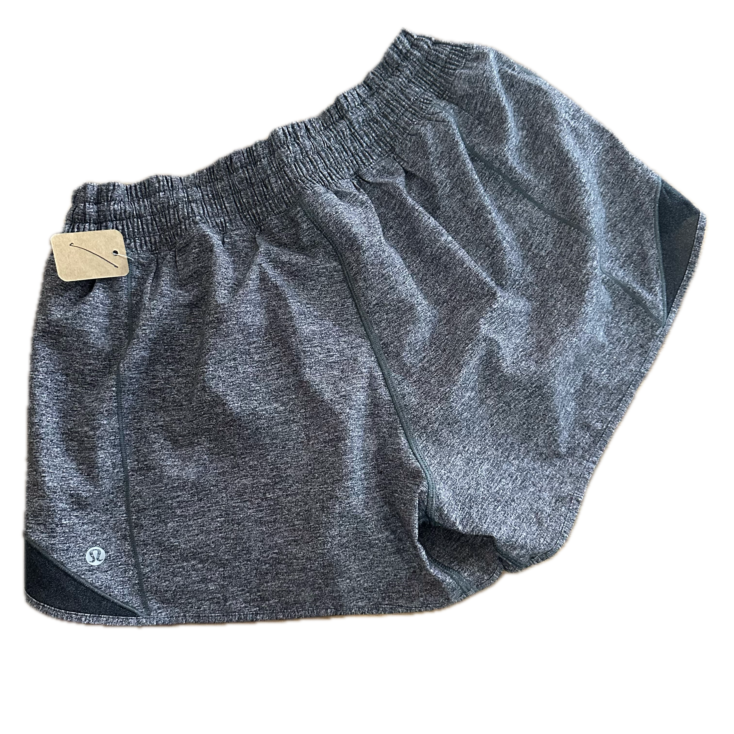 Short Lululemon L gris jaspeado