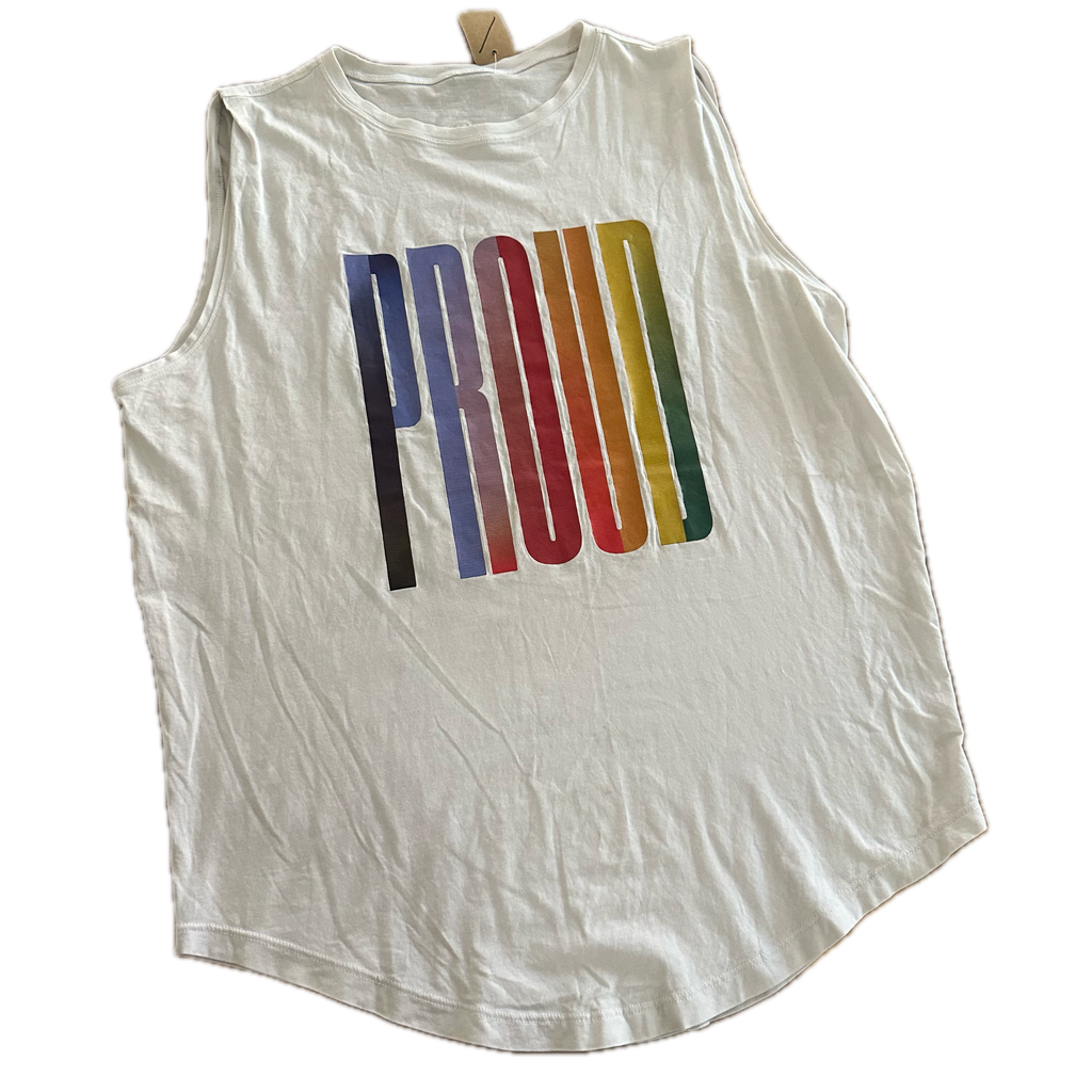 Tank Lululemon L blanca Proud