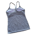 Tank talla 6 lila con rayitas