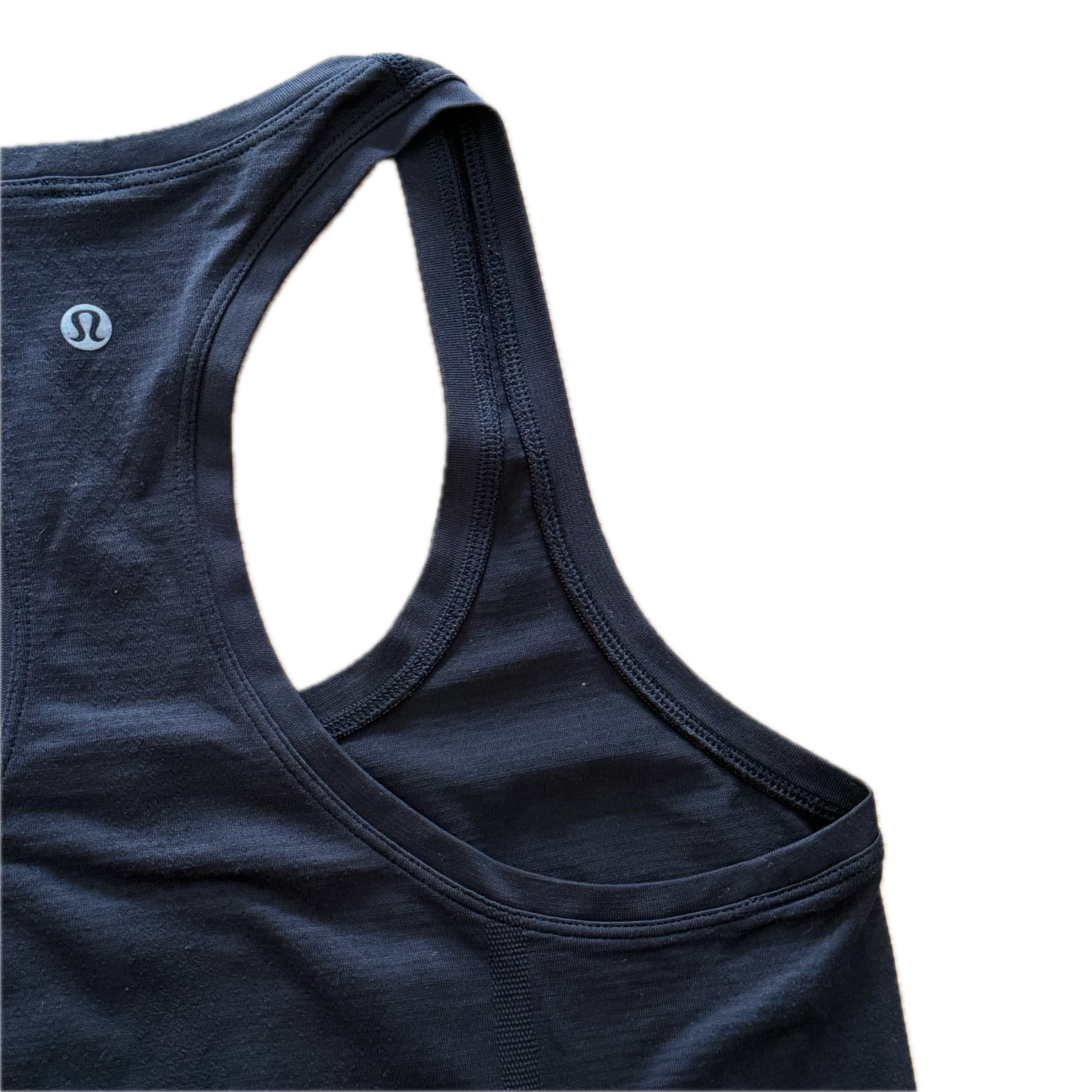 Tank Lululemon talla 6 negro tela Silverescent™