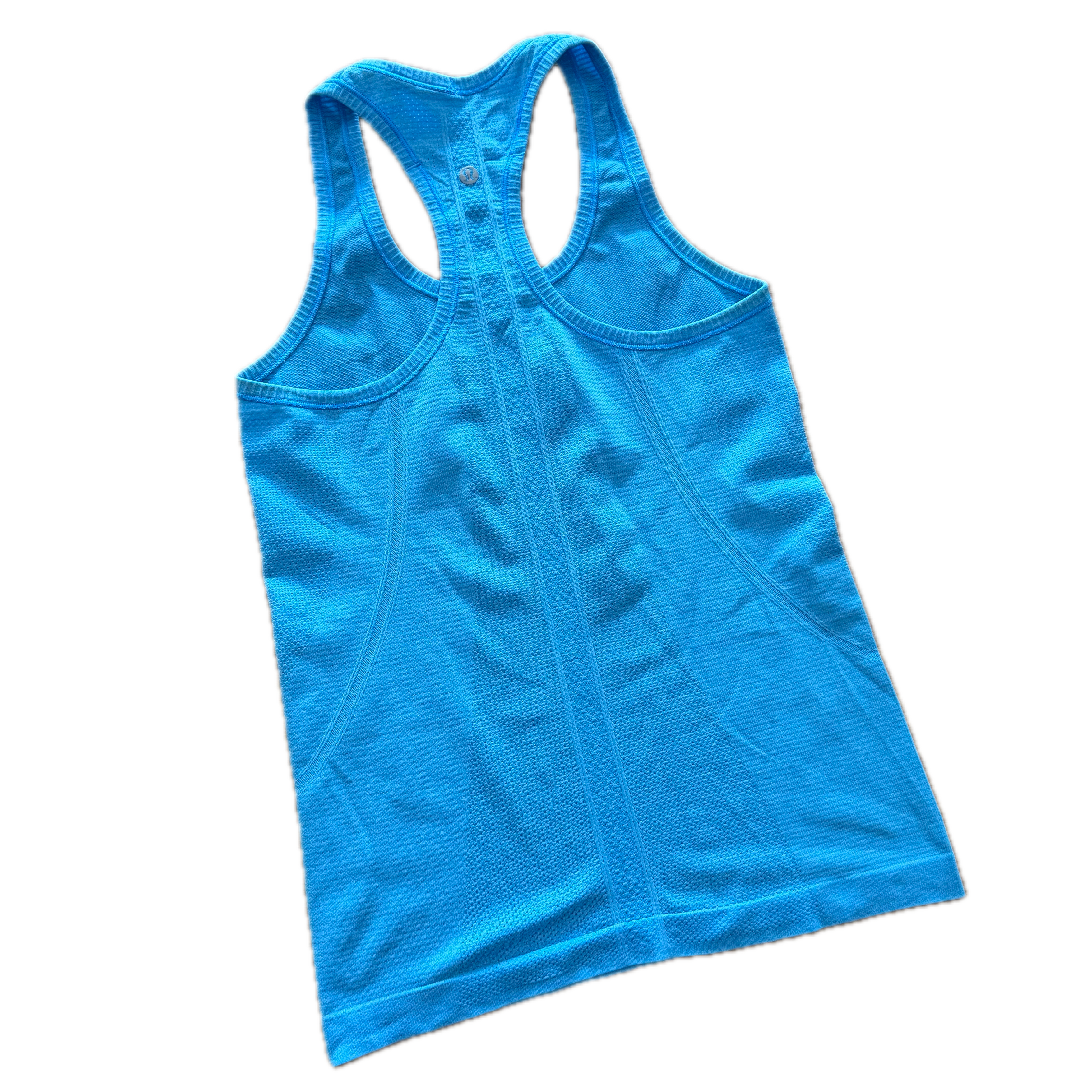 Tank talla 6 azul tela anti olor