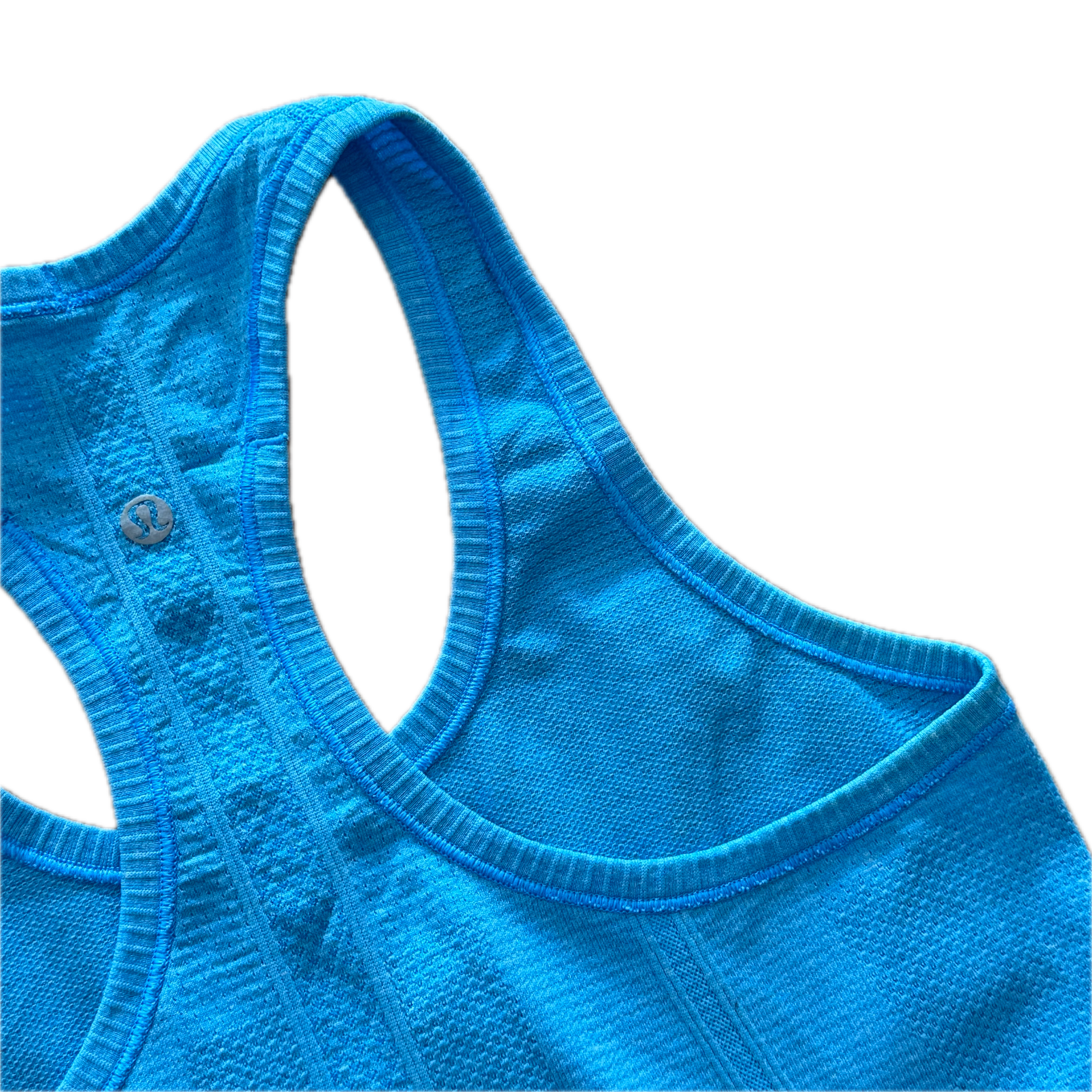 Tank talla 6 azul tela anti olor