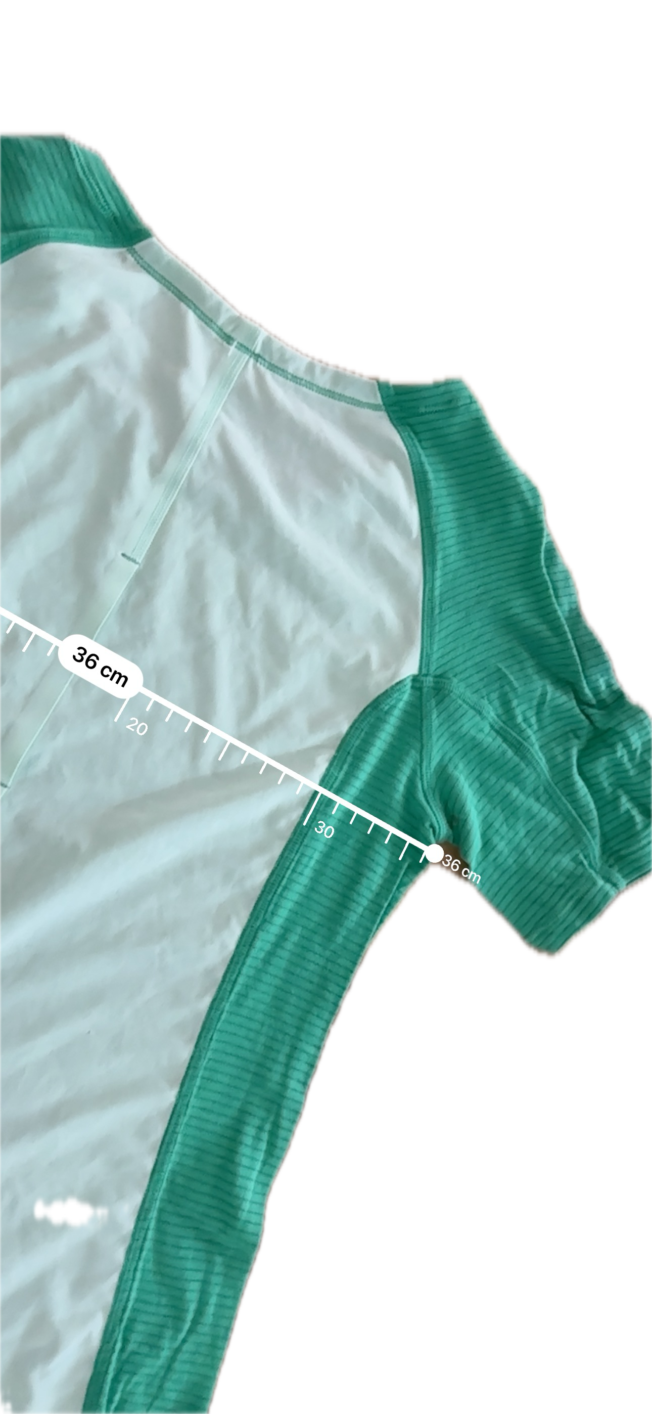 Playera talla 6 dos tonos verde