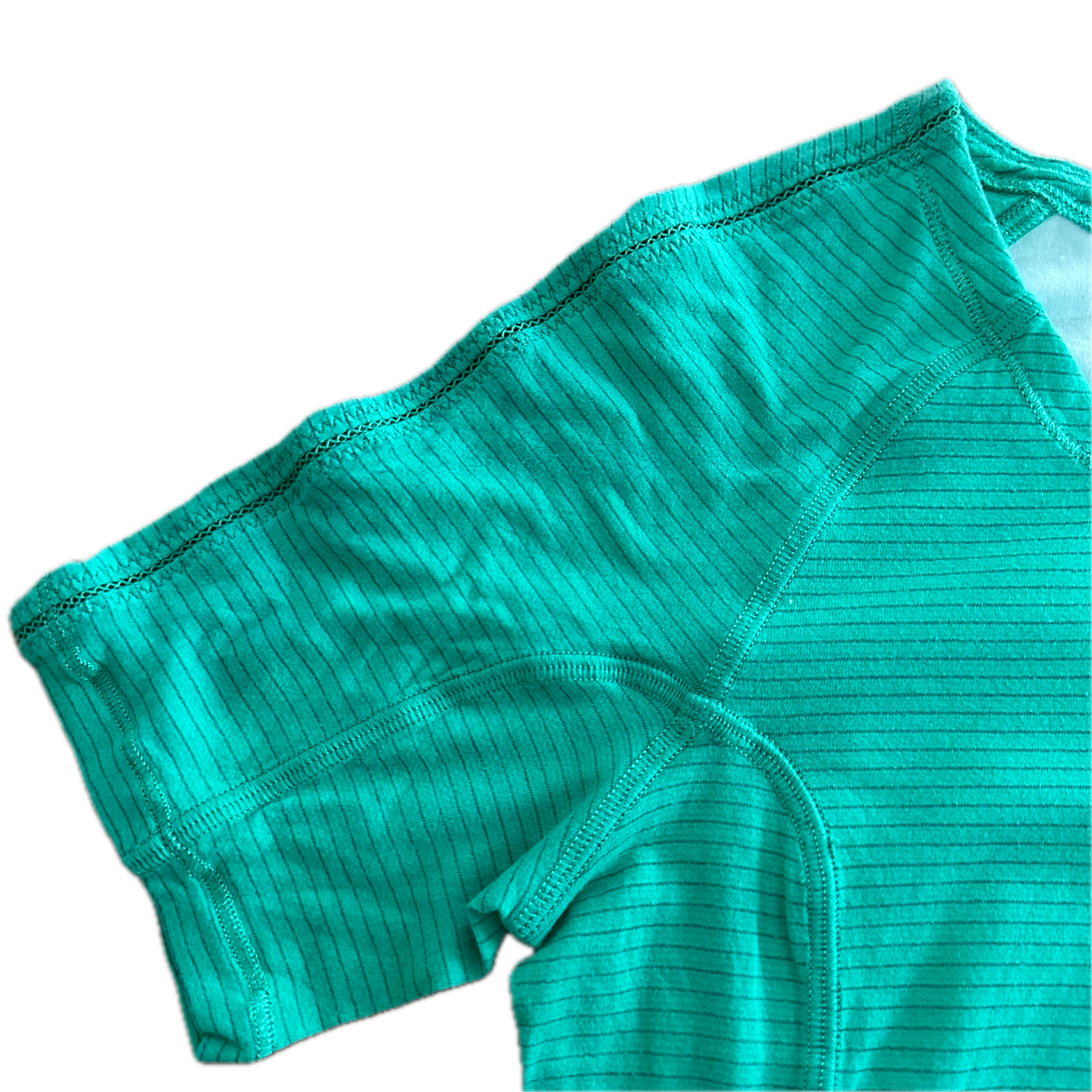 Playera talla 6 dos tonos verde