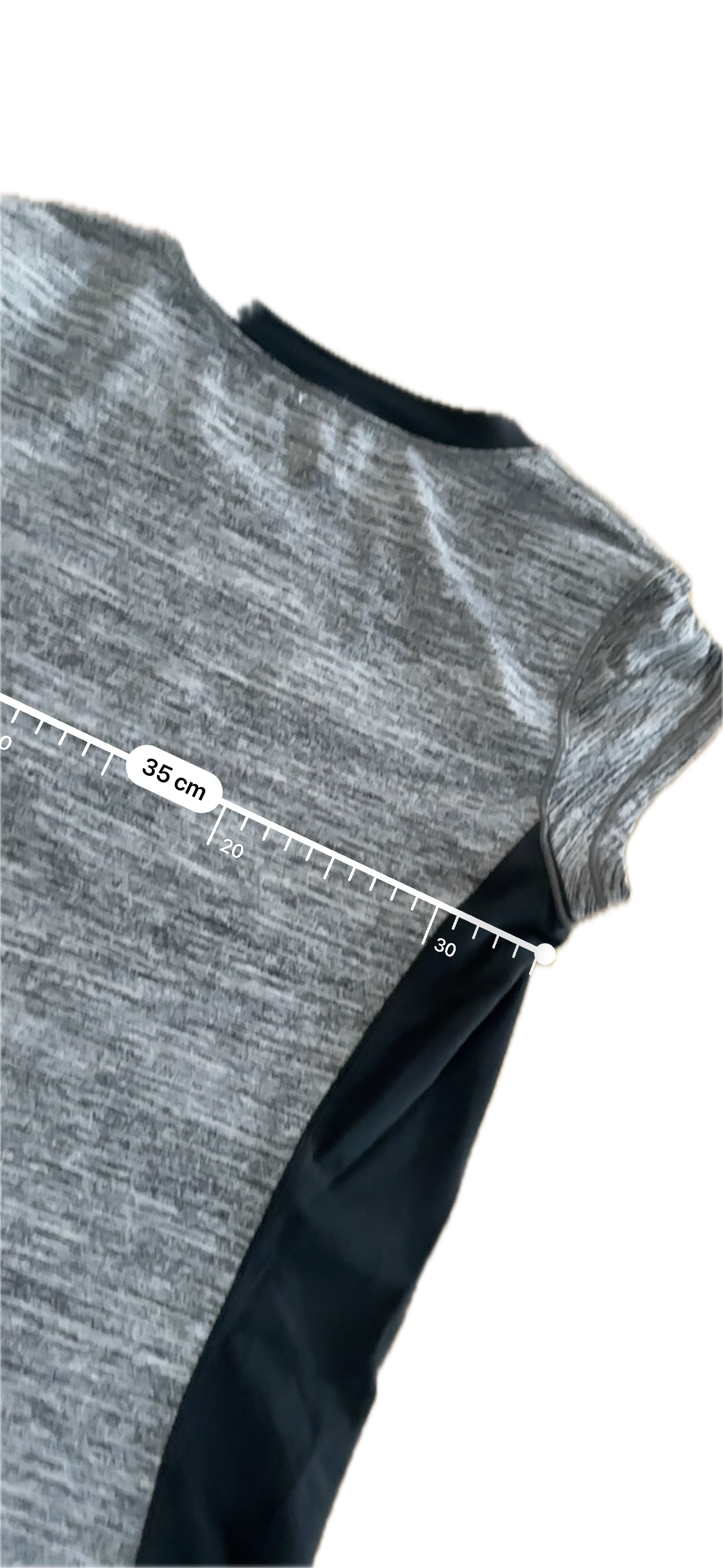 Playera talla 4 gris y negro