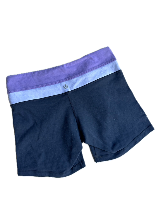 Short lycra 4 azul/morado