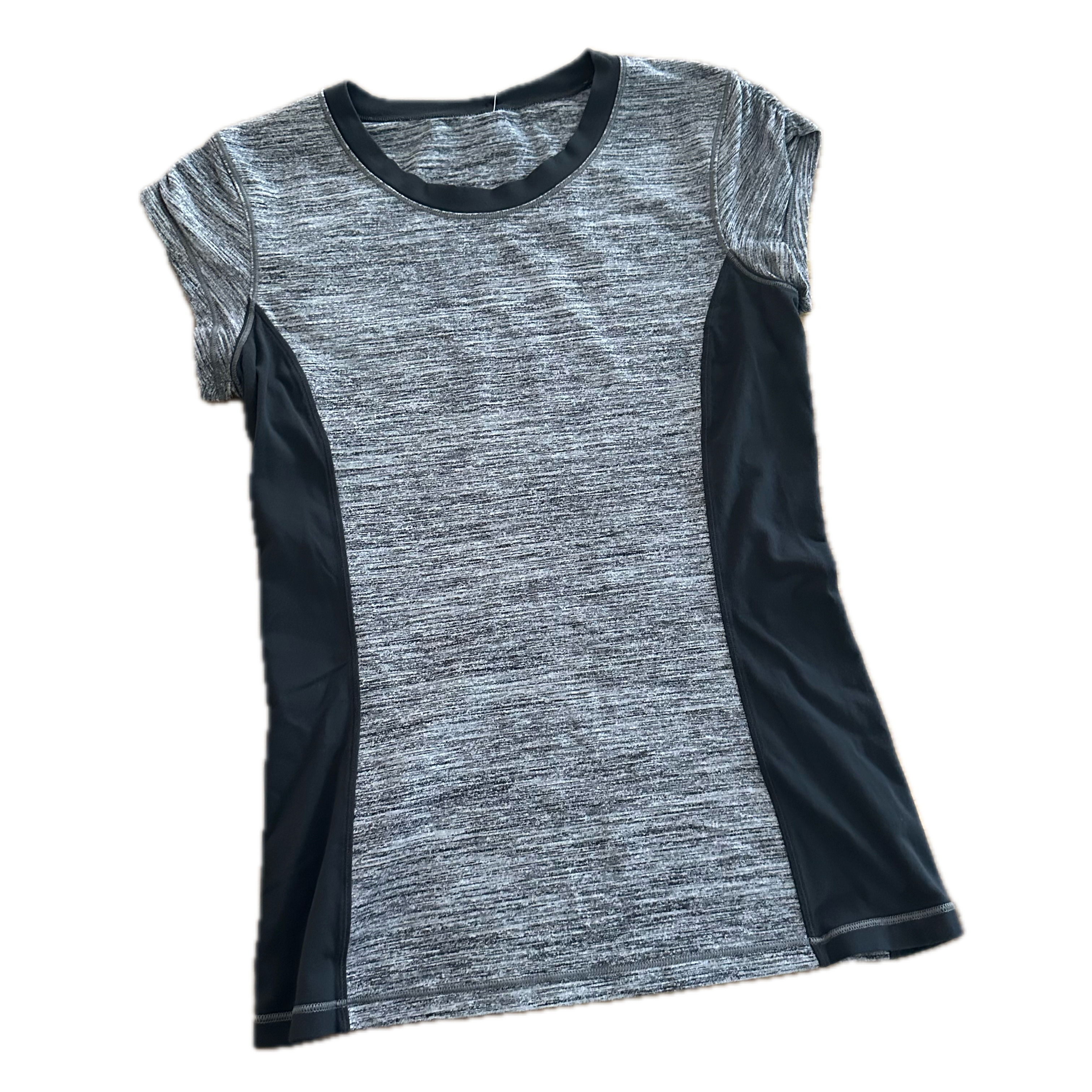 Playera talla 4 gris y negro