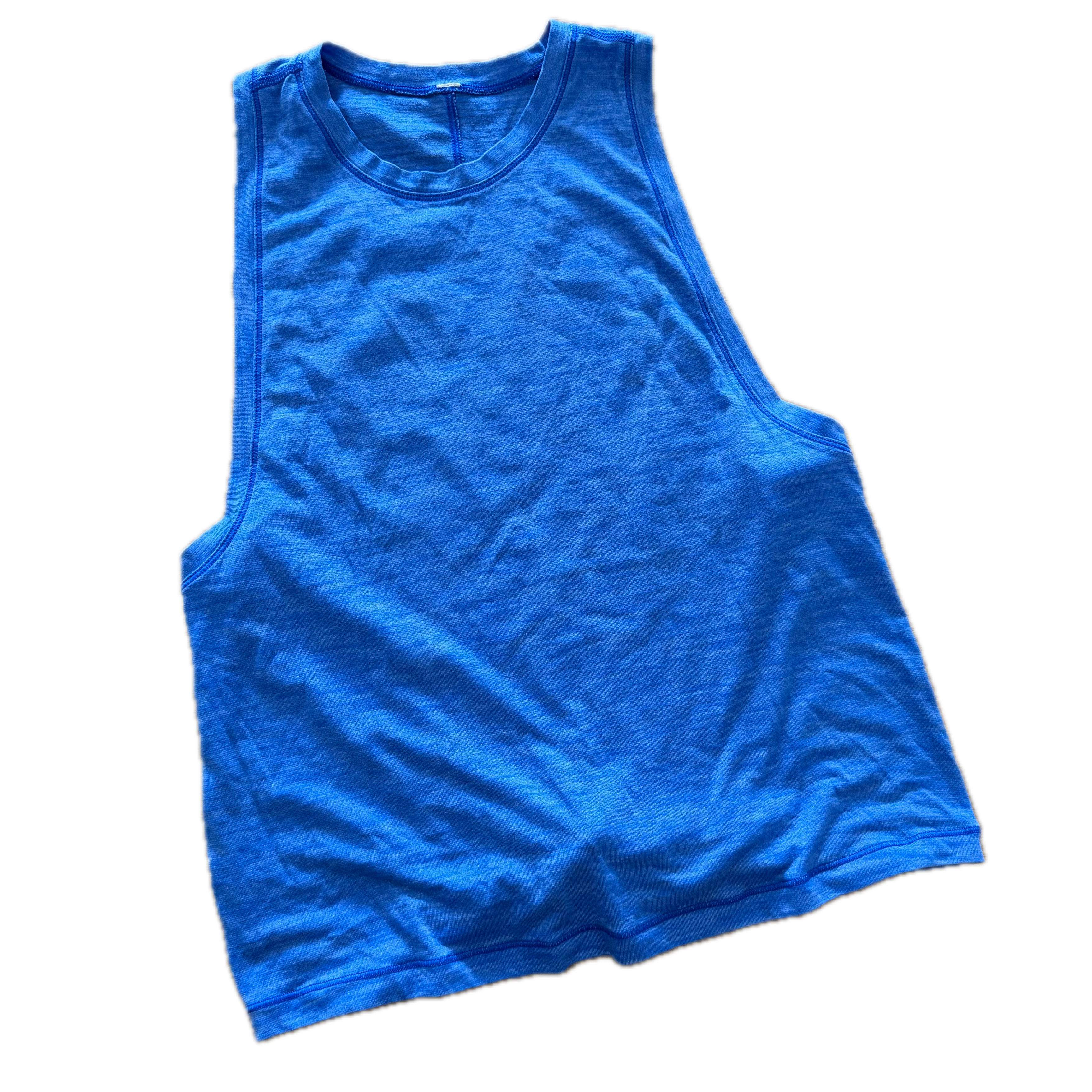 Tank Lululemon talla 8 azul tela Nulu™