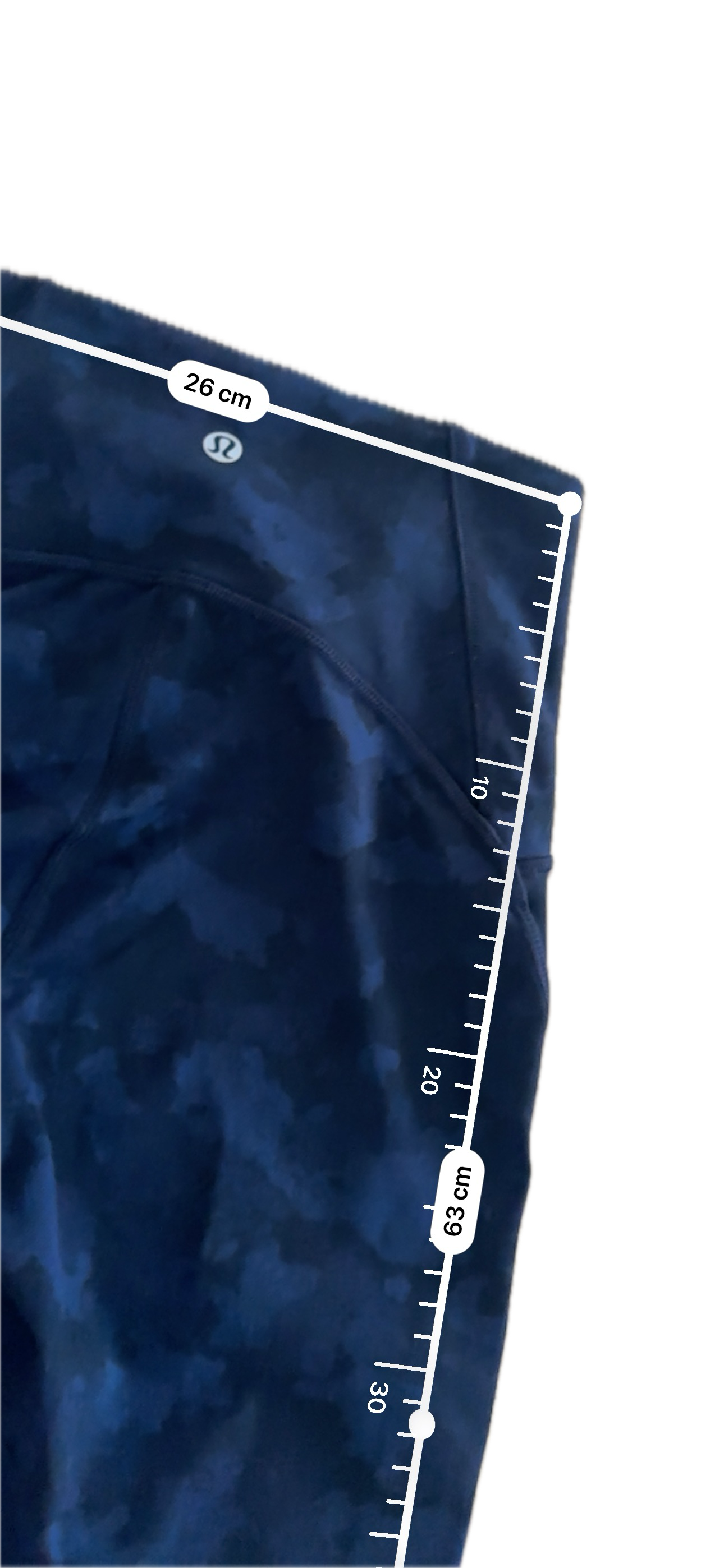 Legging Lululemon XCH camo azules