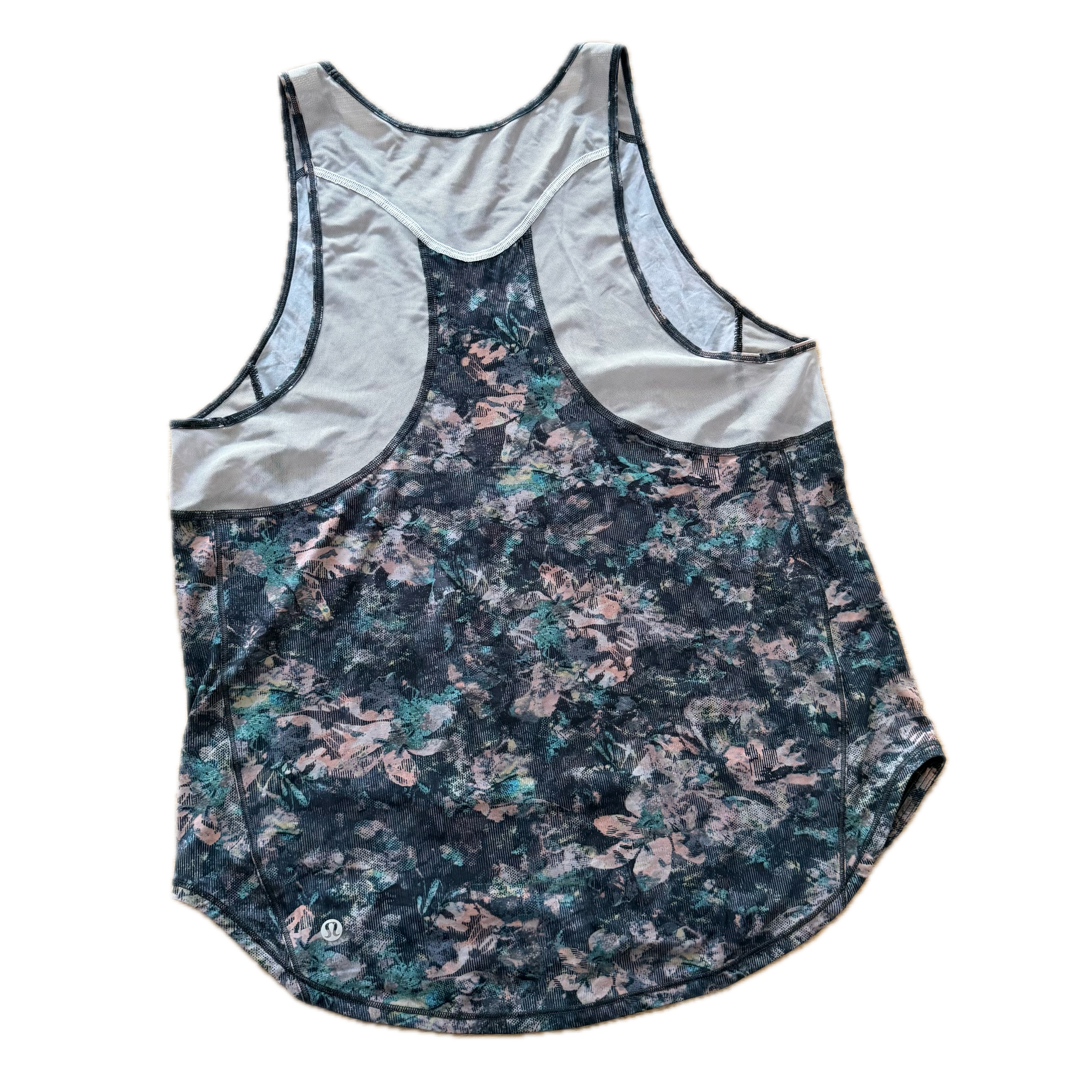 Tank Lululemon talla 10 flores tela Nulux™