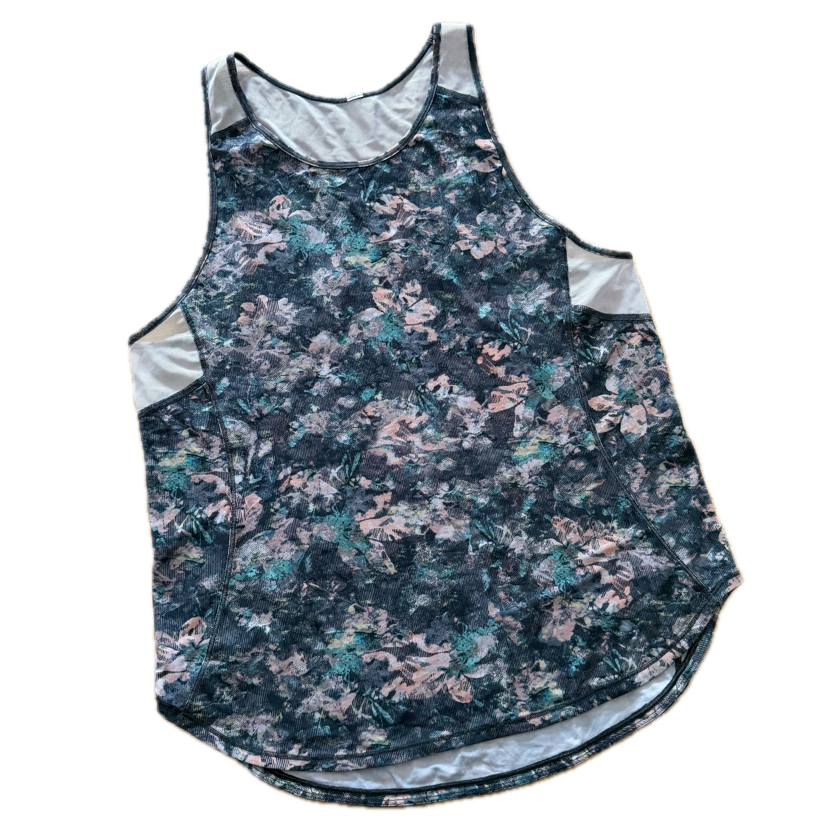 Tank Lululemon talla 10 flores tela Nulux™