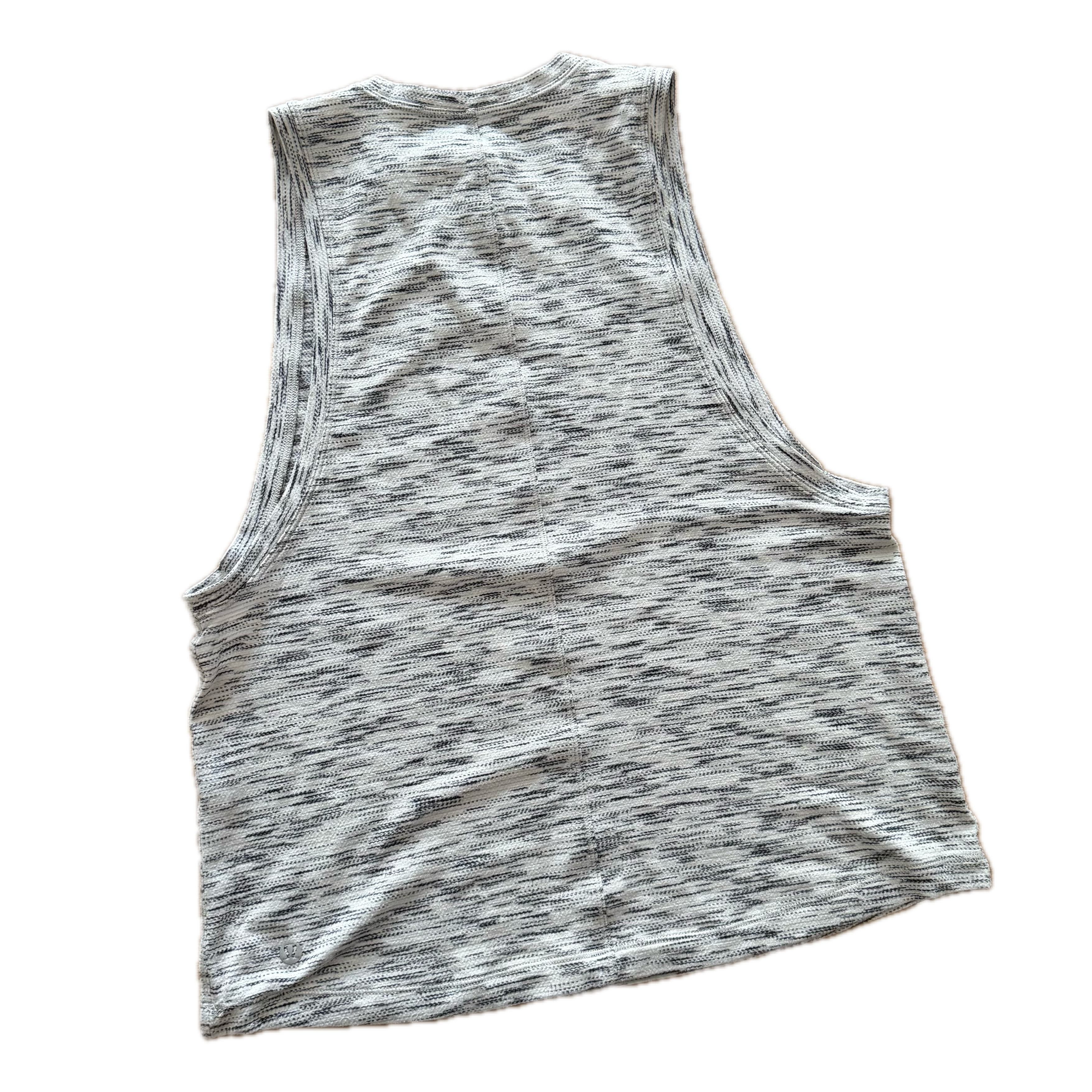 Tank Lululemon talla 8 gris jaspeada tela Nulu™