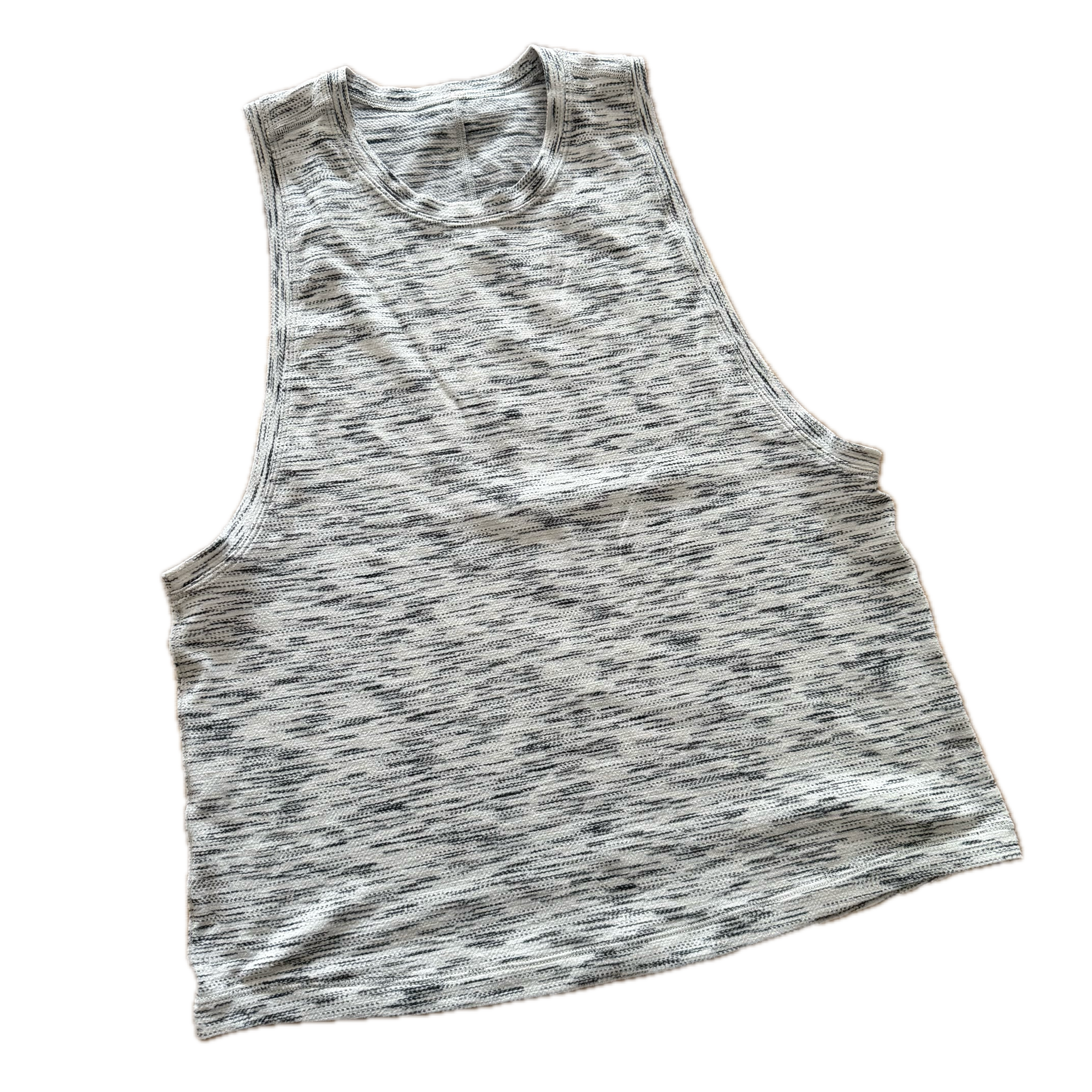 Tank Lululemon talla 8 gris jaspeada tela Nulu™