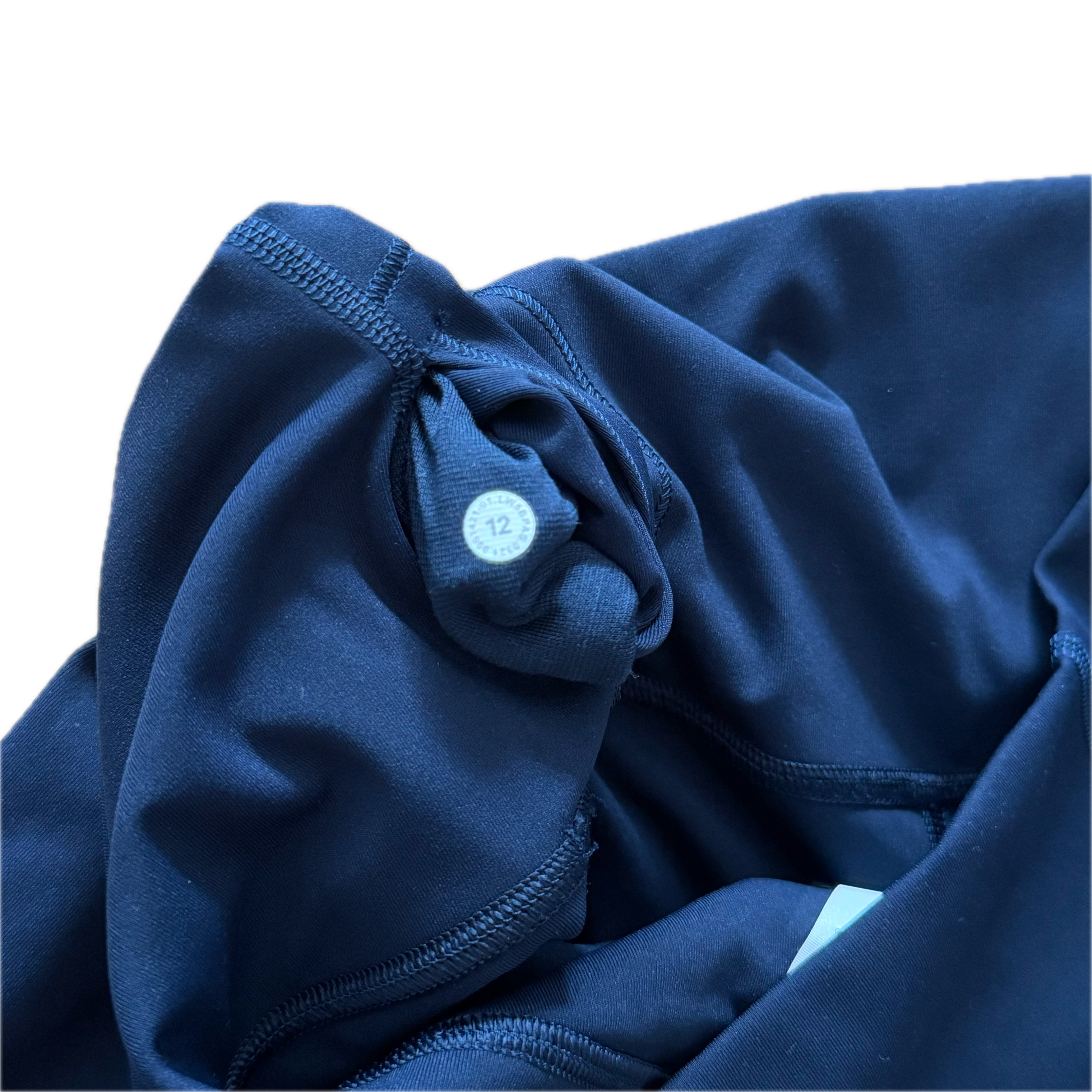 Legging 86 cm Lululemon talla 12 azul marino tela Nulu™