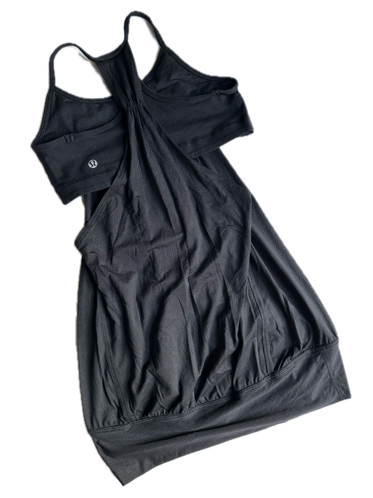 Tank top 6 negro con top