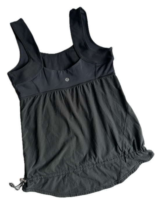 Tank 6 negra con resorte abajo