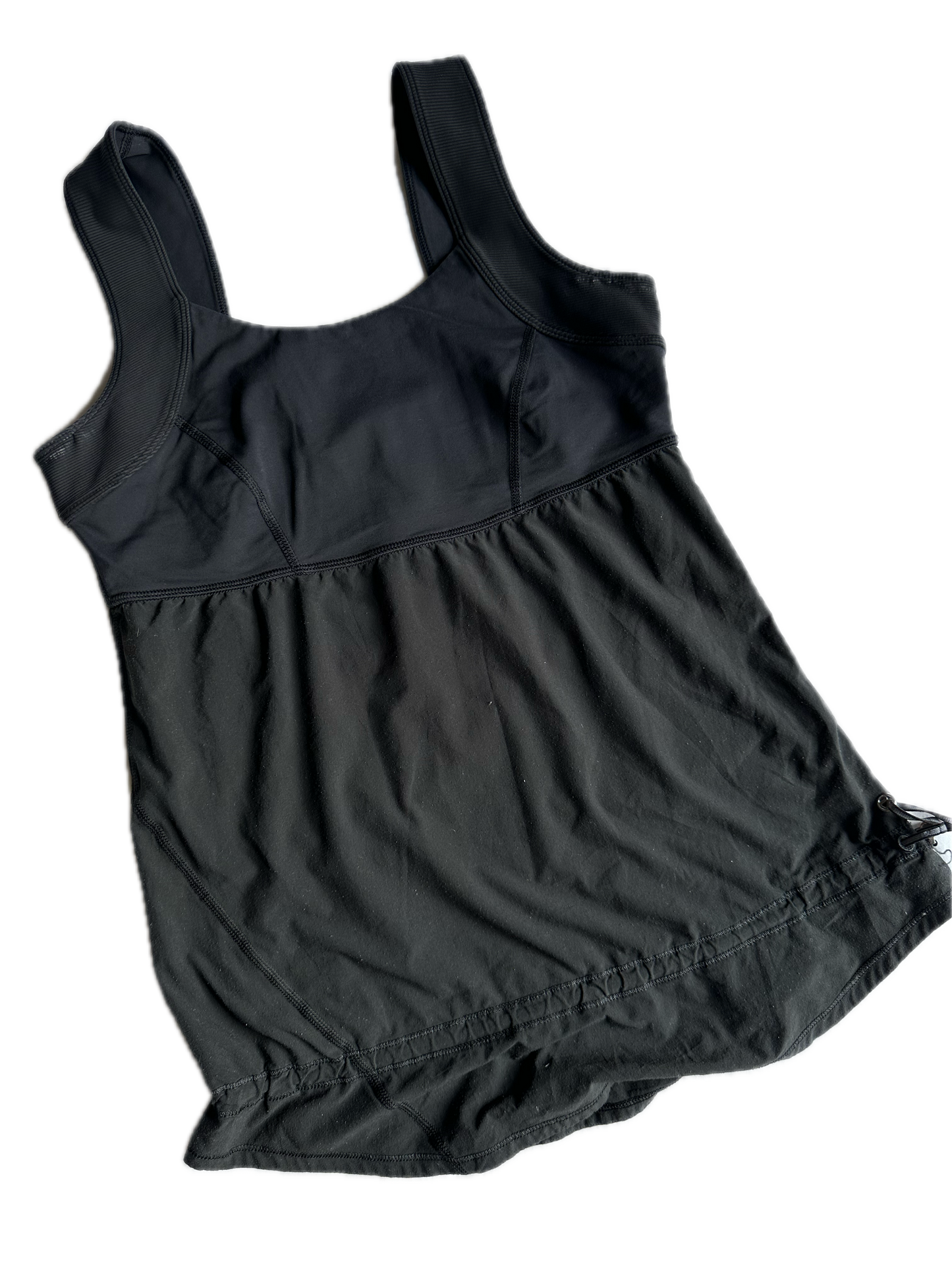 Tank 6 negra con resorte abajo