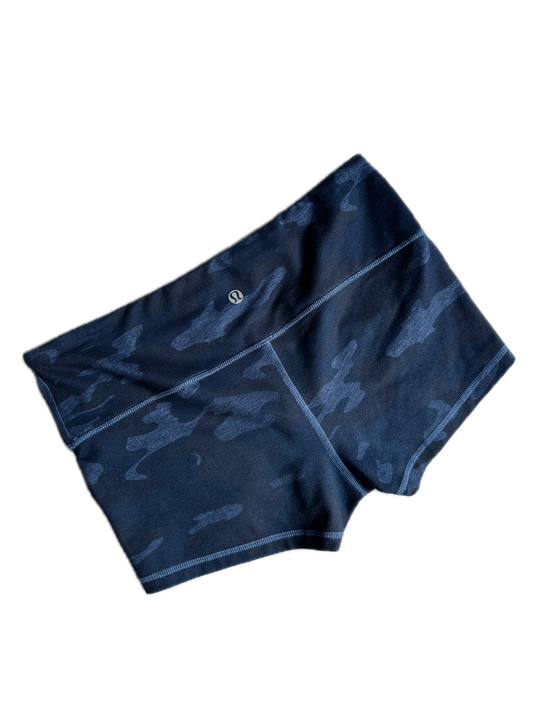 Short lycra 6 camo azul