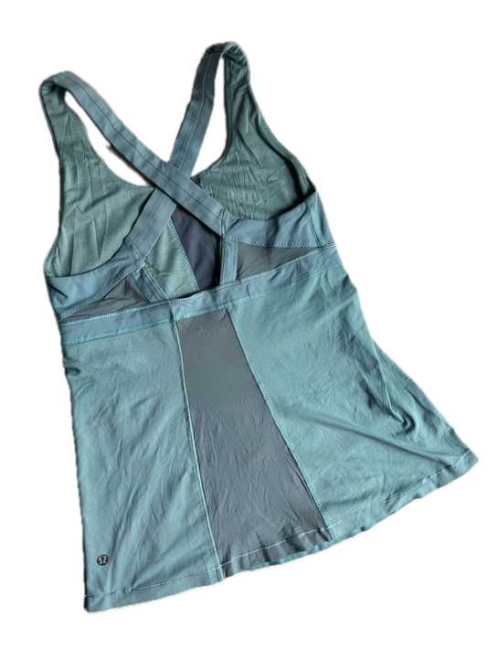 Tank 8 azul menta