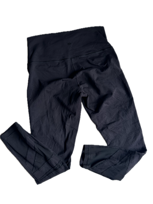 Legging 8 negro diseño parches frontal