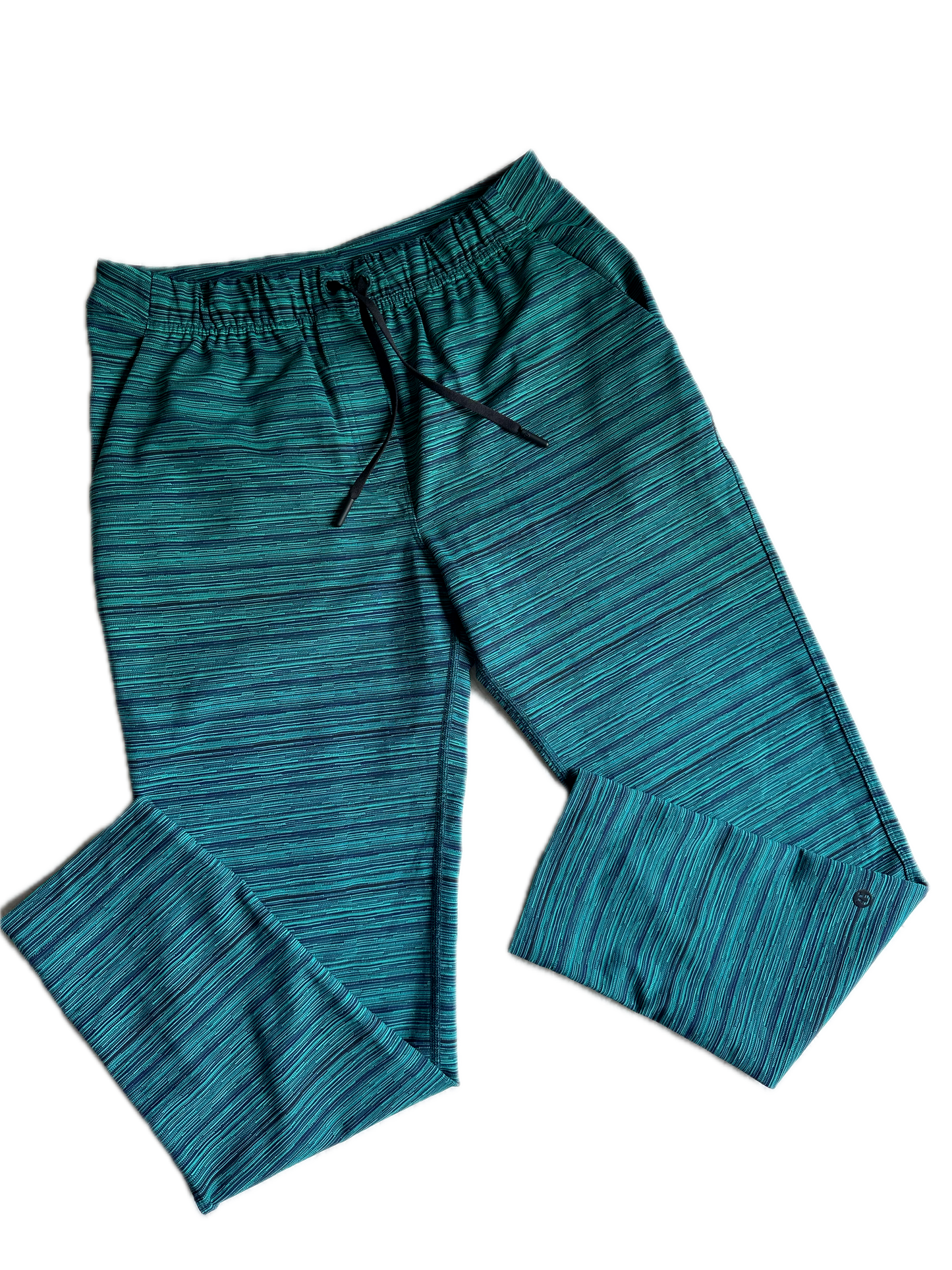 Jogger 6 verde de rayas