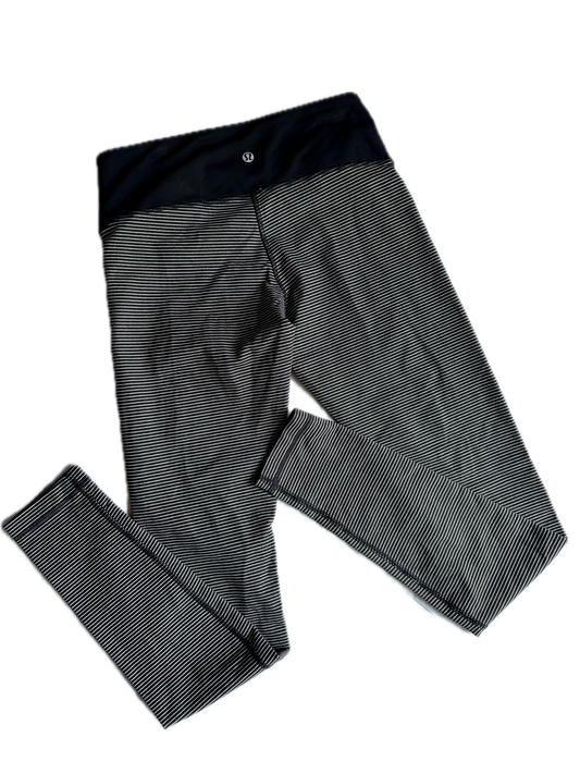 Legging 6 rayitas bco/ngo