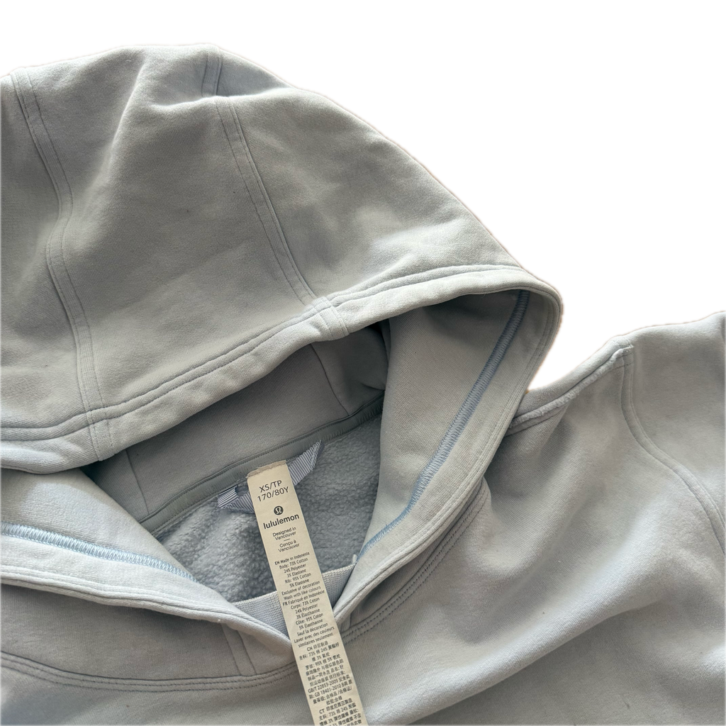 Hoodie talla 4 azul clarito