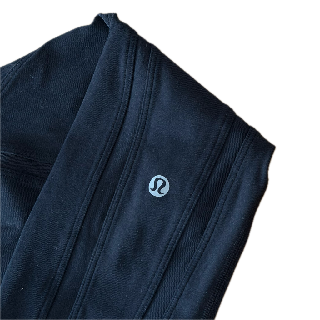 Legging talla 4 negro con linea diseño