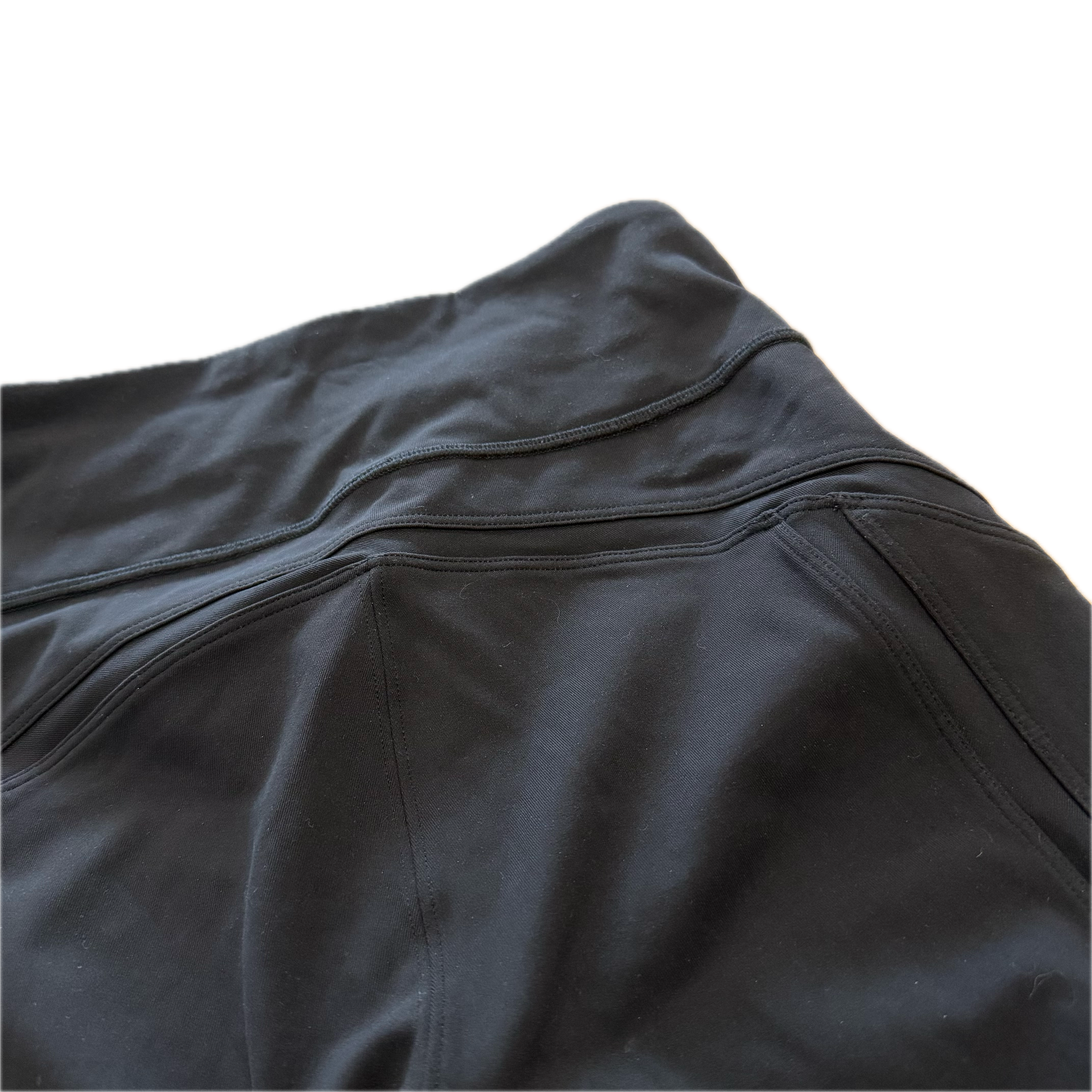Legging talla 4 negro con linea diseño