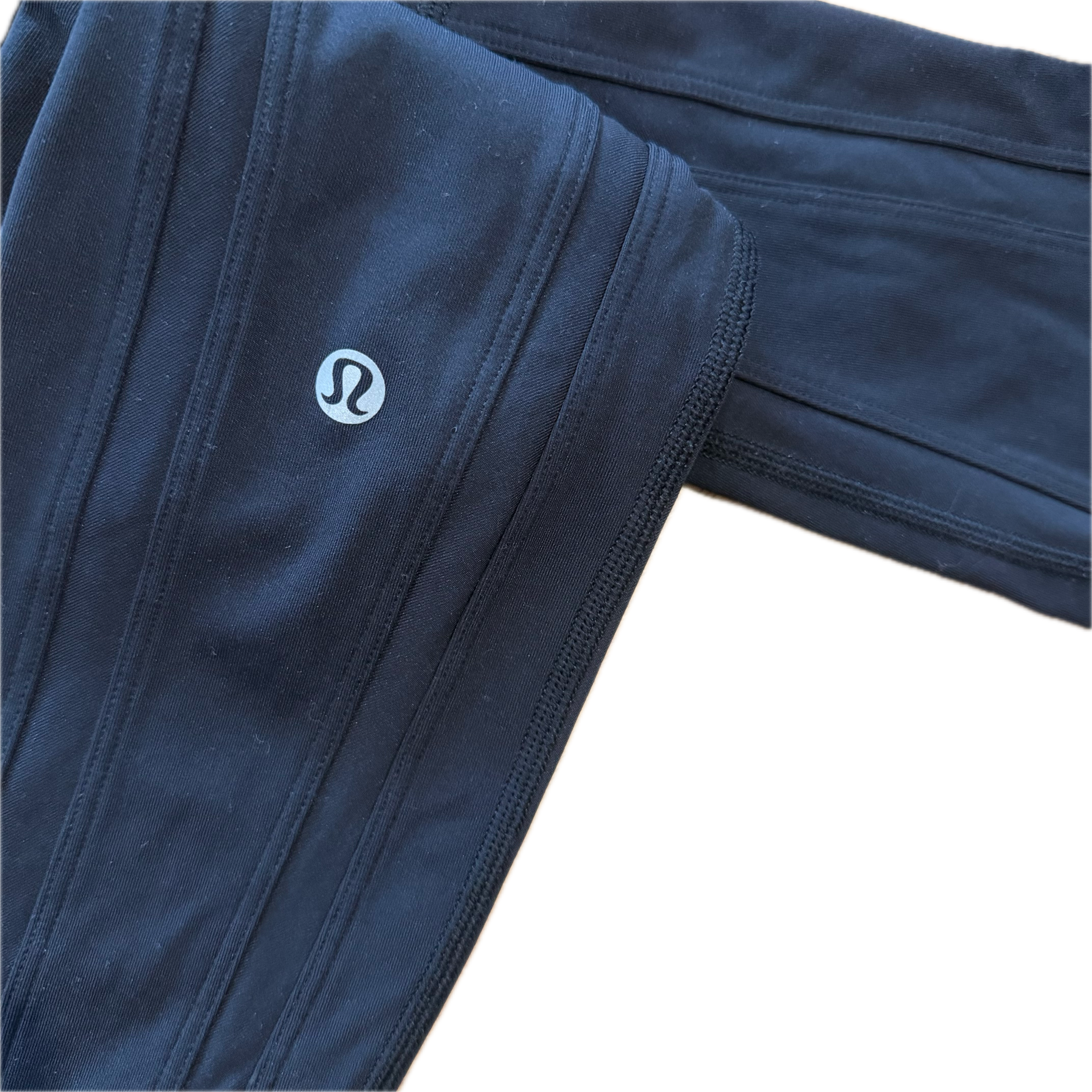 Legging talla 4 negro con linea diseño