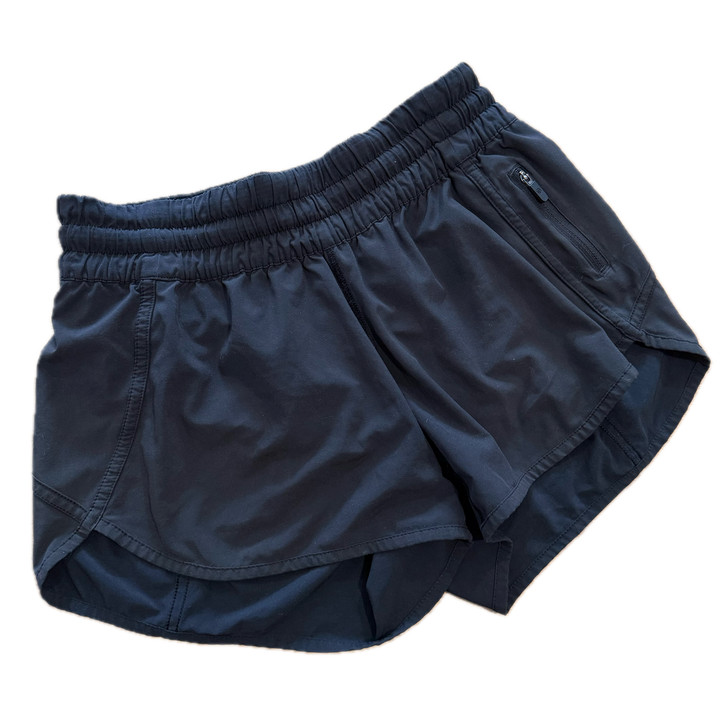 Short tall talla 6 negro con resorte
