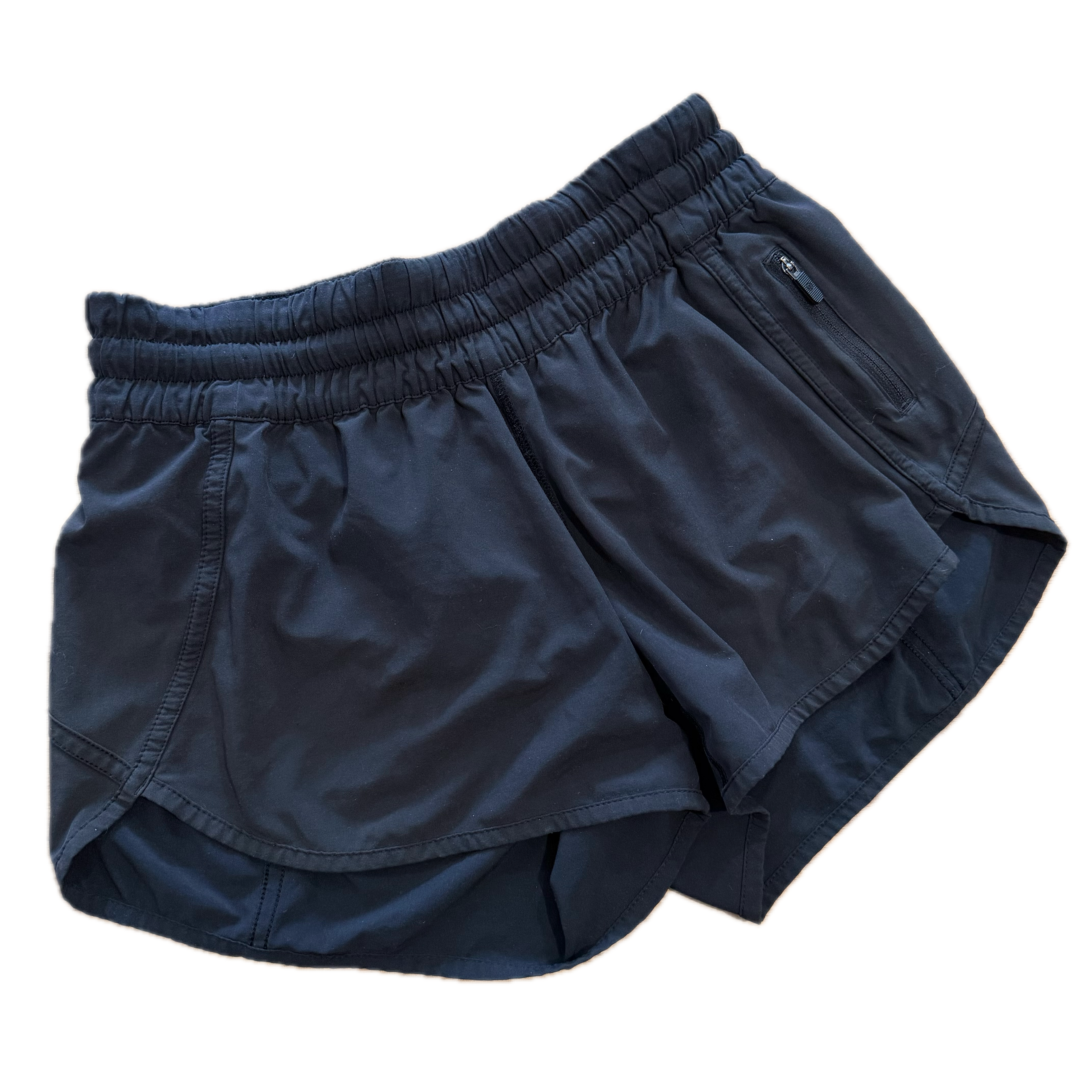 Short tall talla 6 negro con resorte