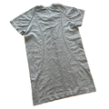 Playera talla 6 gris jaspeada tela anti olor