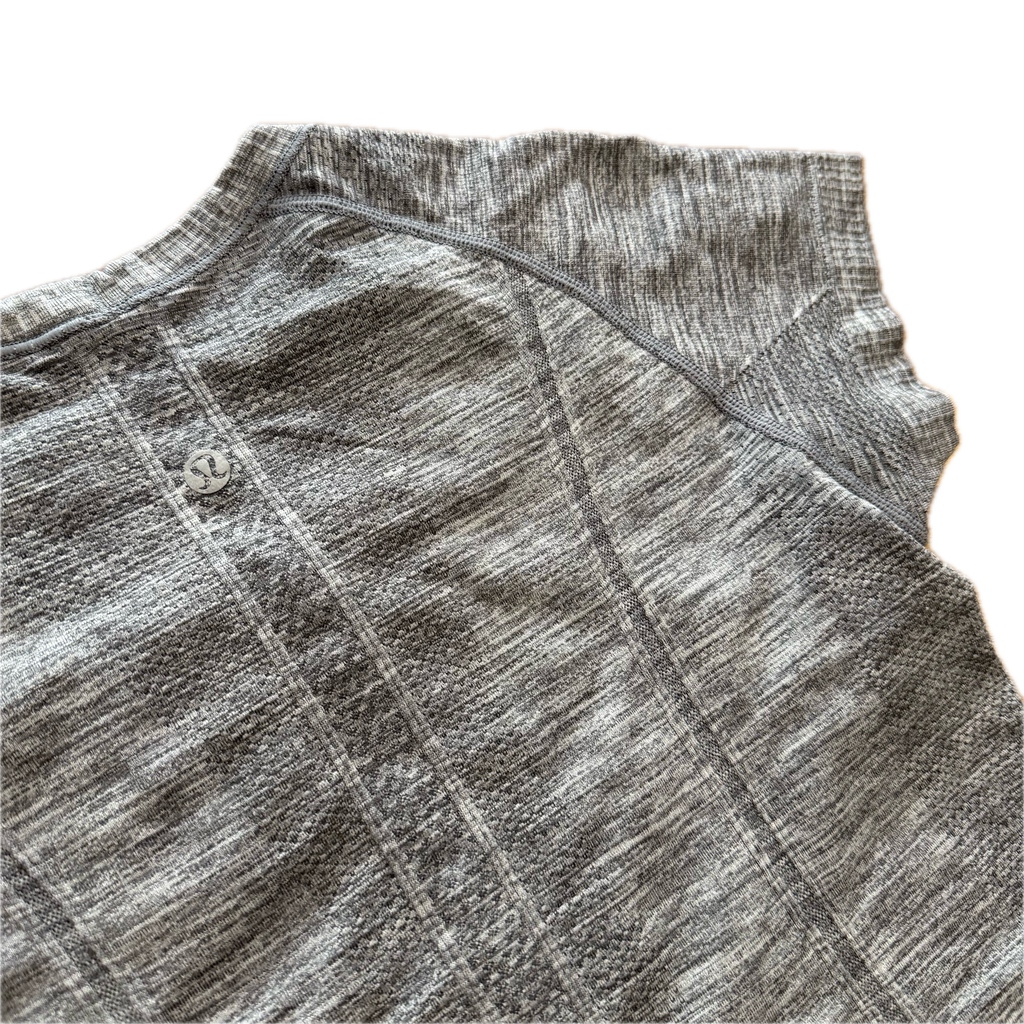 Playera talla 6 gris para running tela anti olor