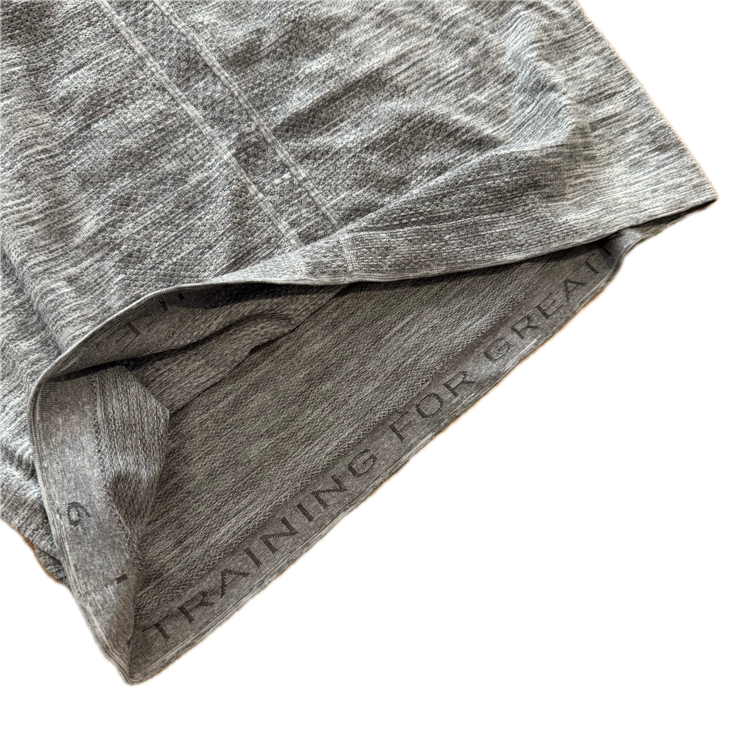 Playera talla 6 gris para running tela anti olor