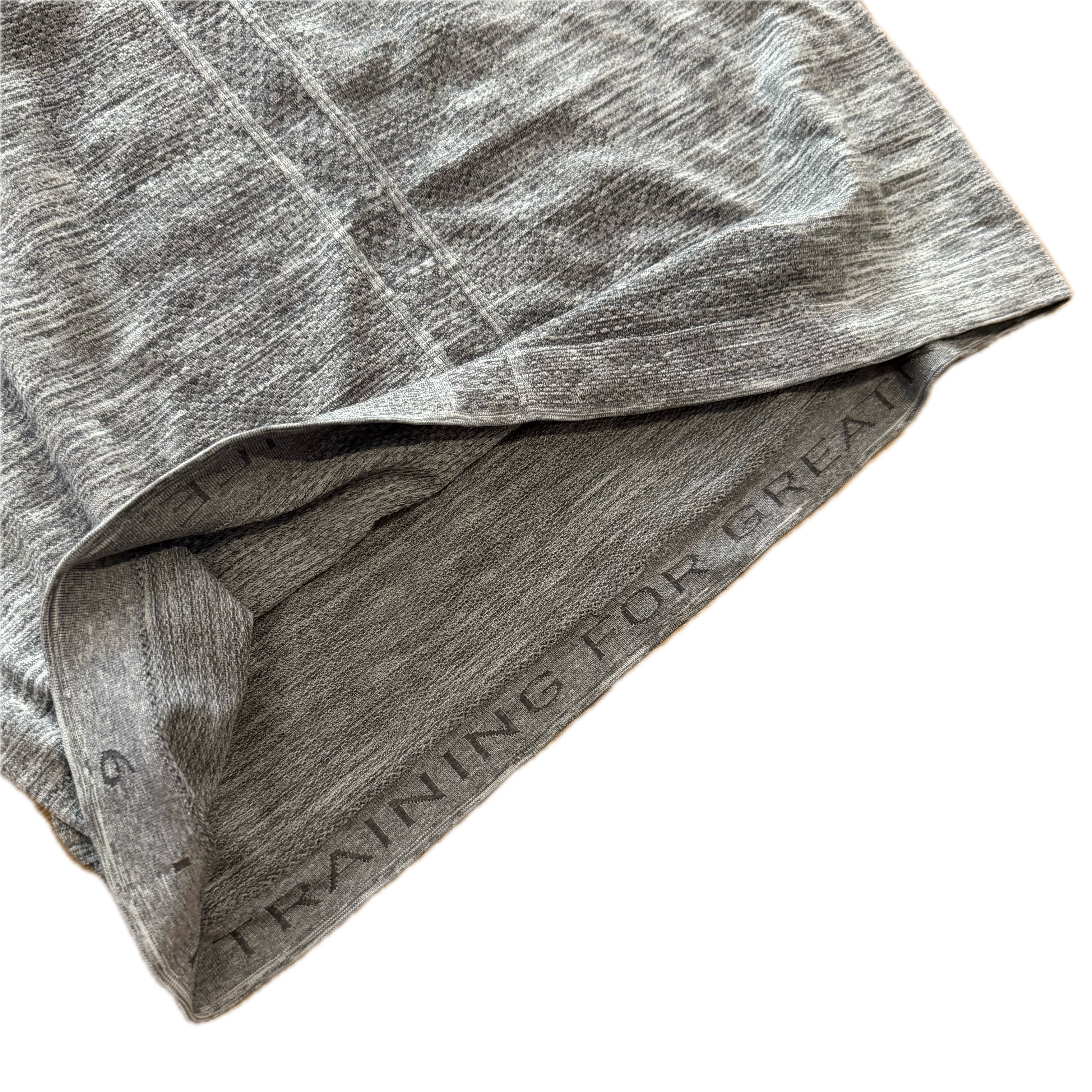 Playera talla 6 gris para running tela anti olor
