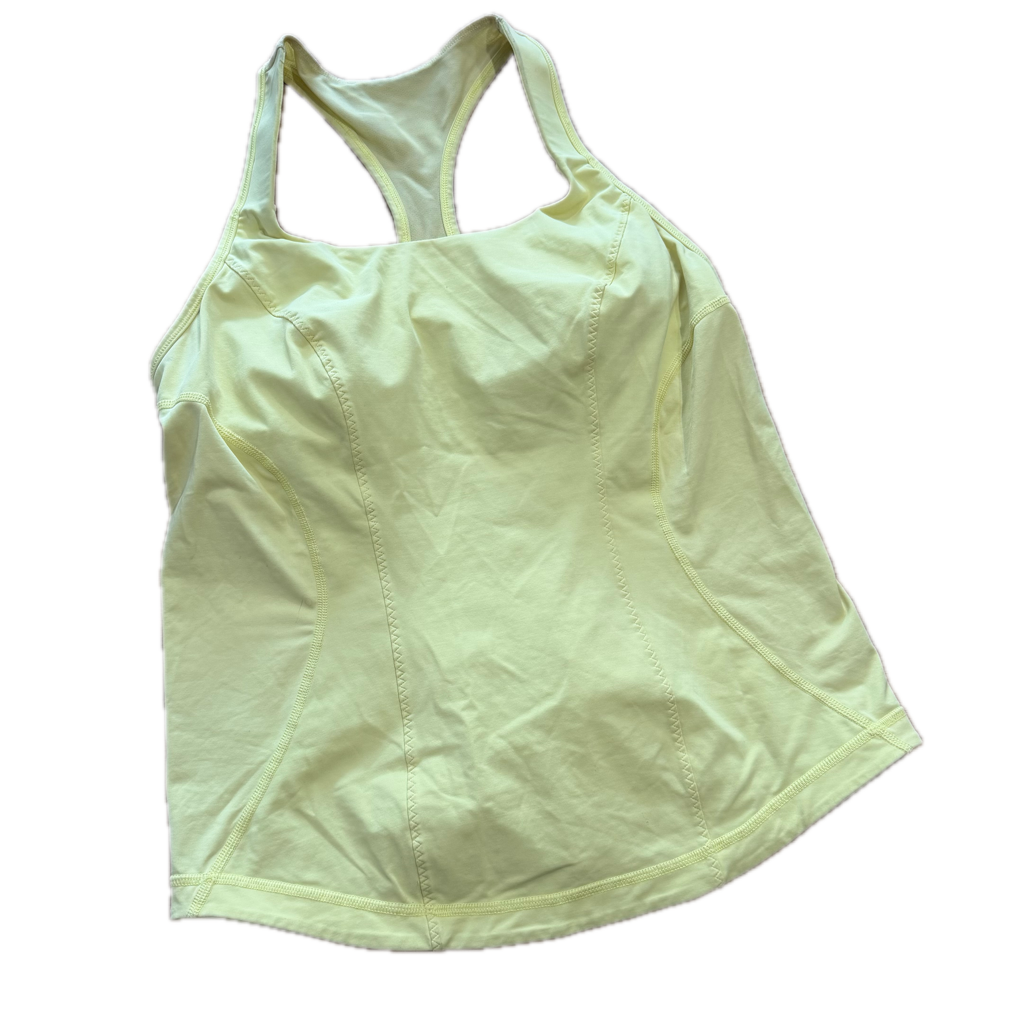 Tank talla 10 amarillo soporte medio