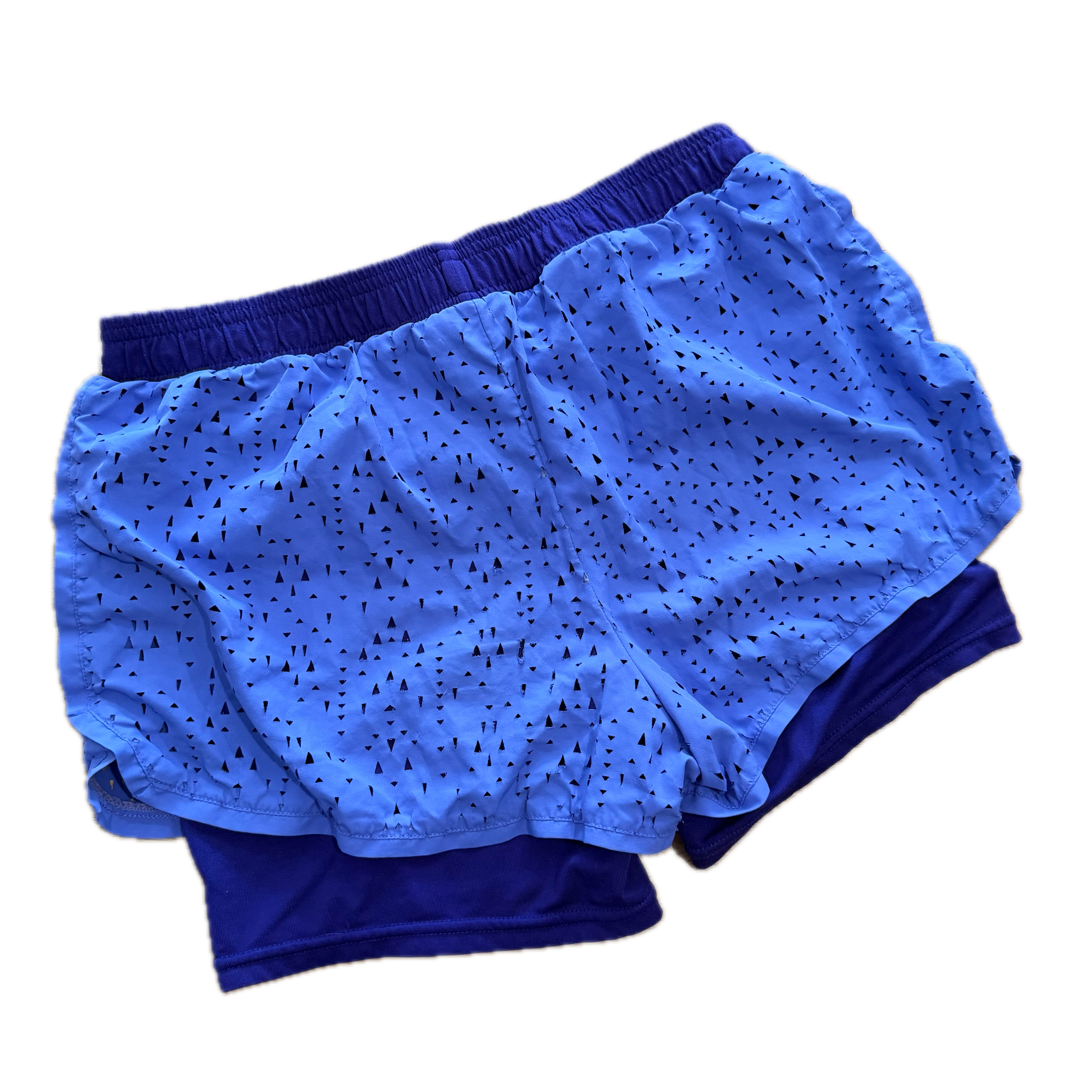 Short talla XL morado lycra interior