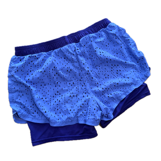 Short talla XL morado lycra interior