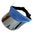 Visera espejo azul ajustable