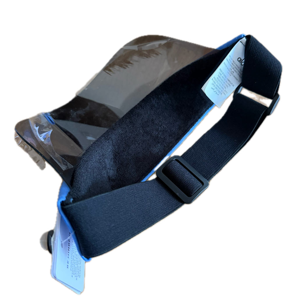 Visera espejo azul ajustable
