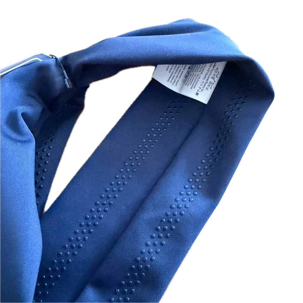 Banda azul navy para el cabello